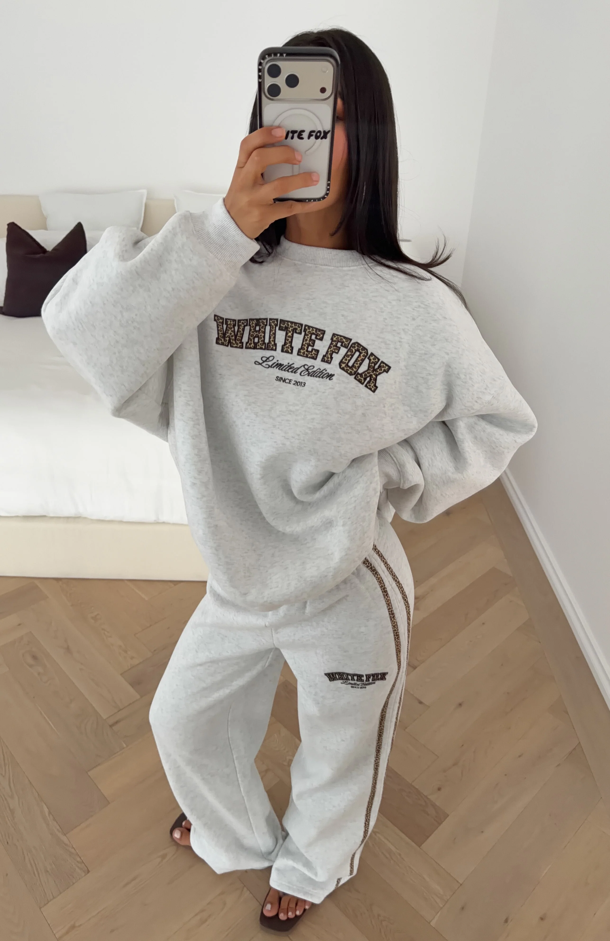 Perfect Harmony Oversized Sweater Grey Marle
