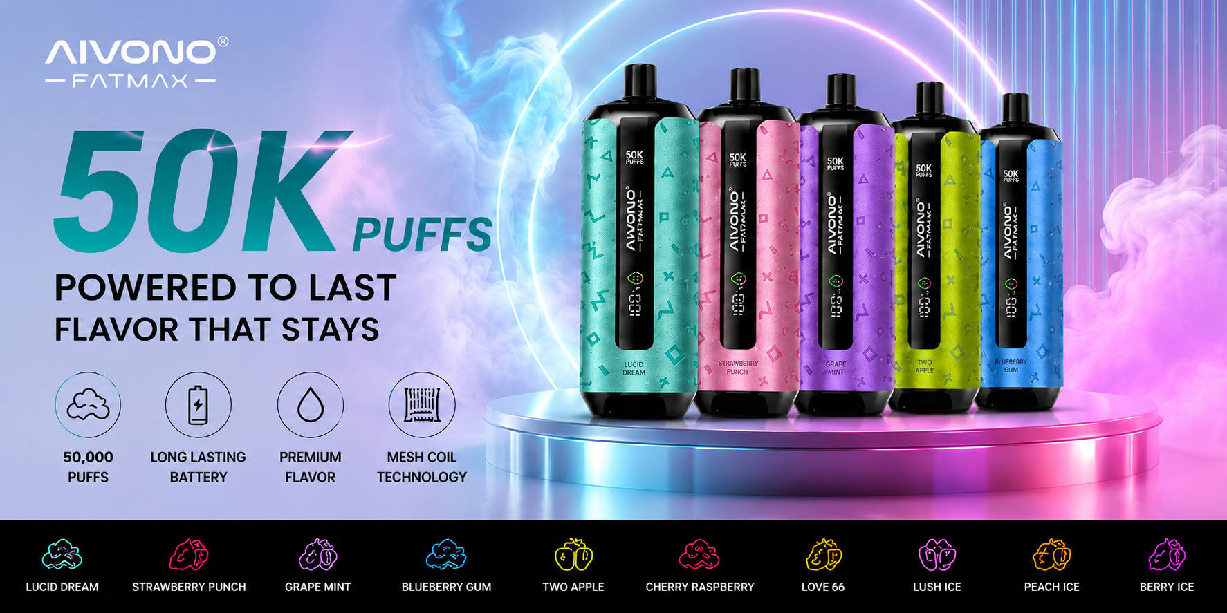 AIVONO FATMAX 50K vape