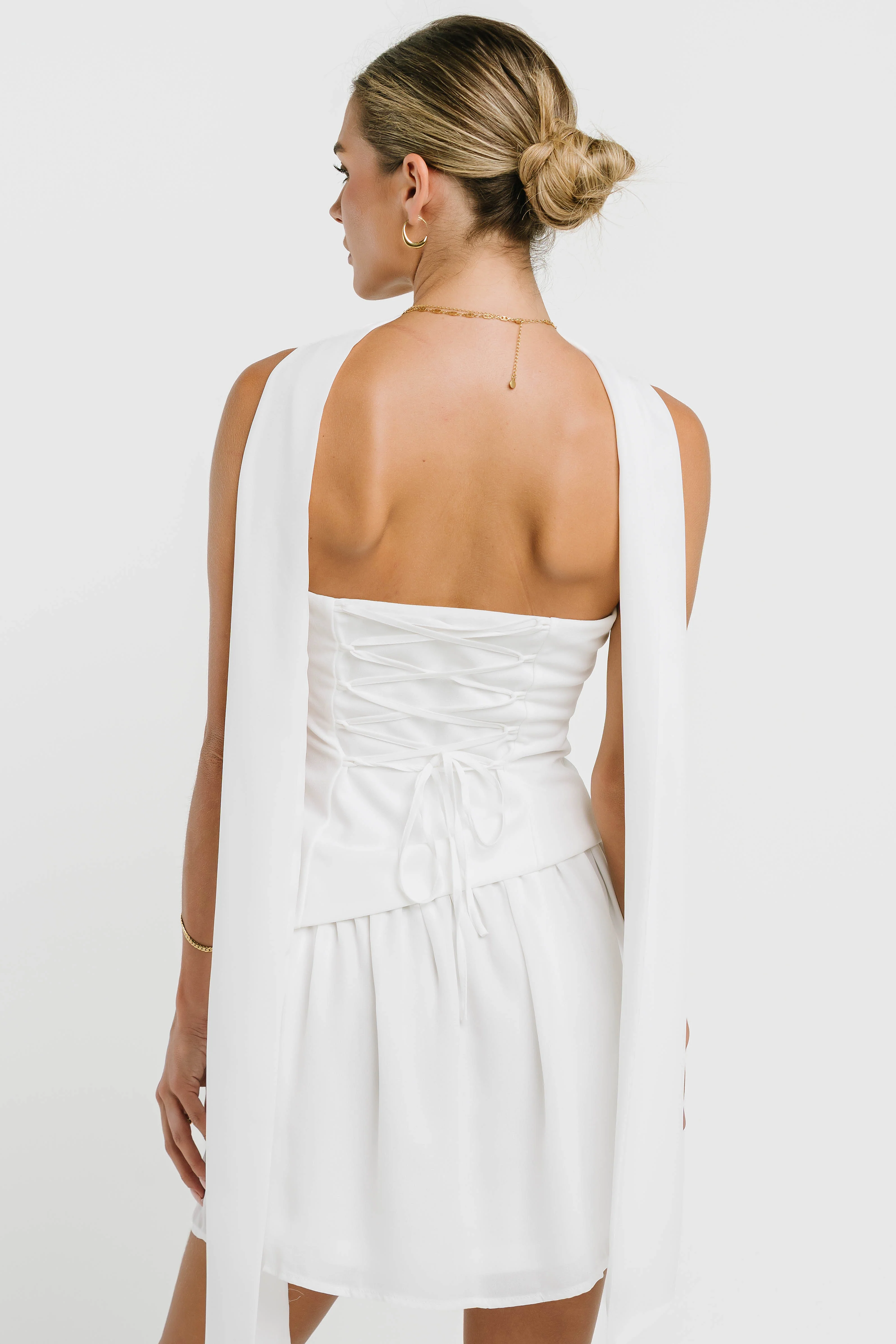 Amara Asymmetrical Mini Dress