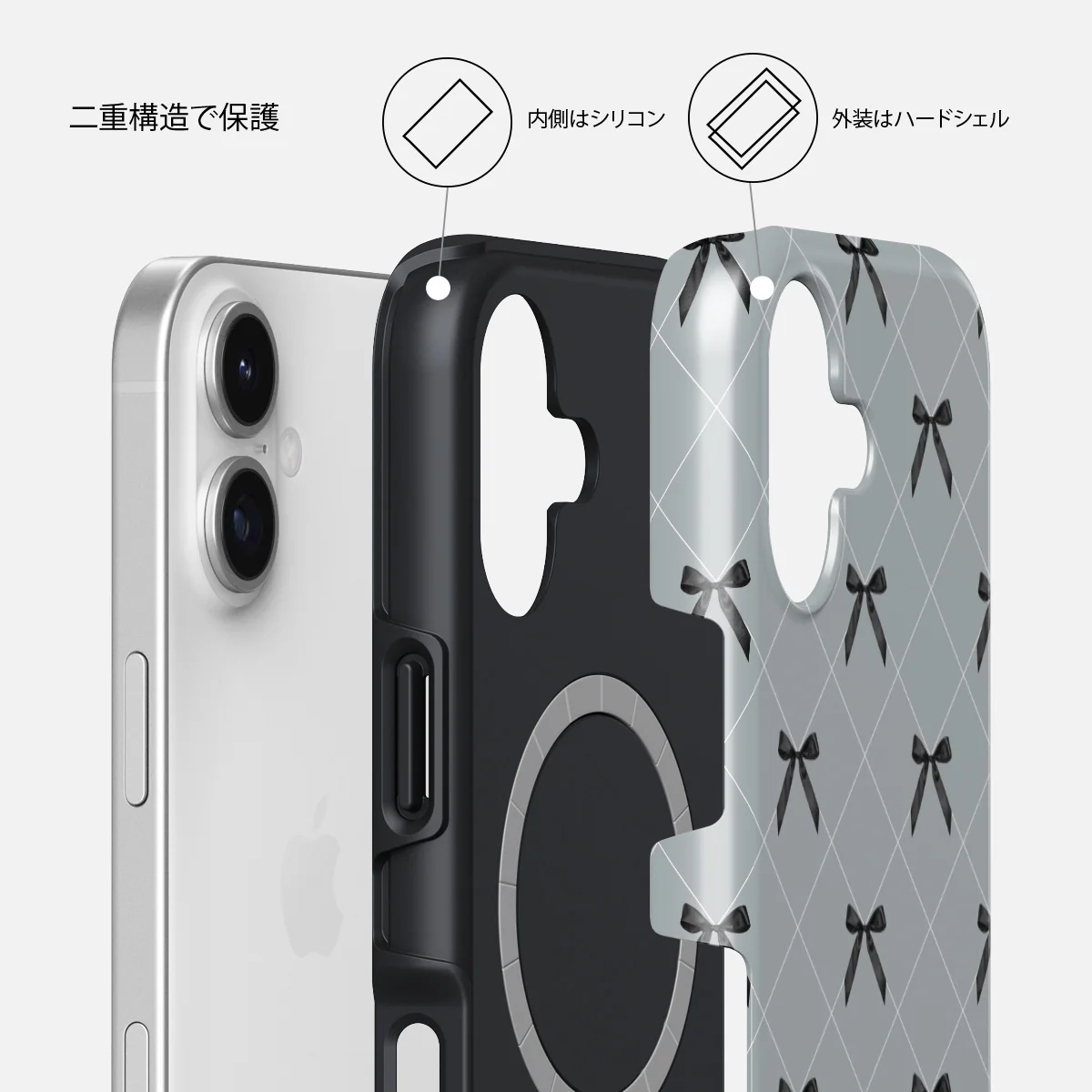Coquette - iPhone 17 ケース
