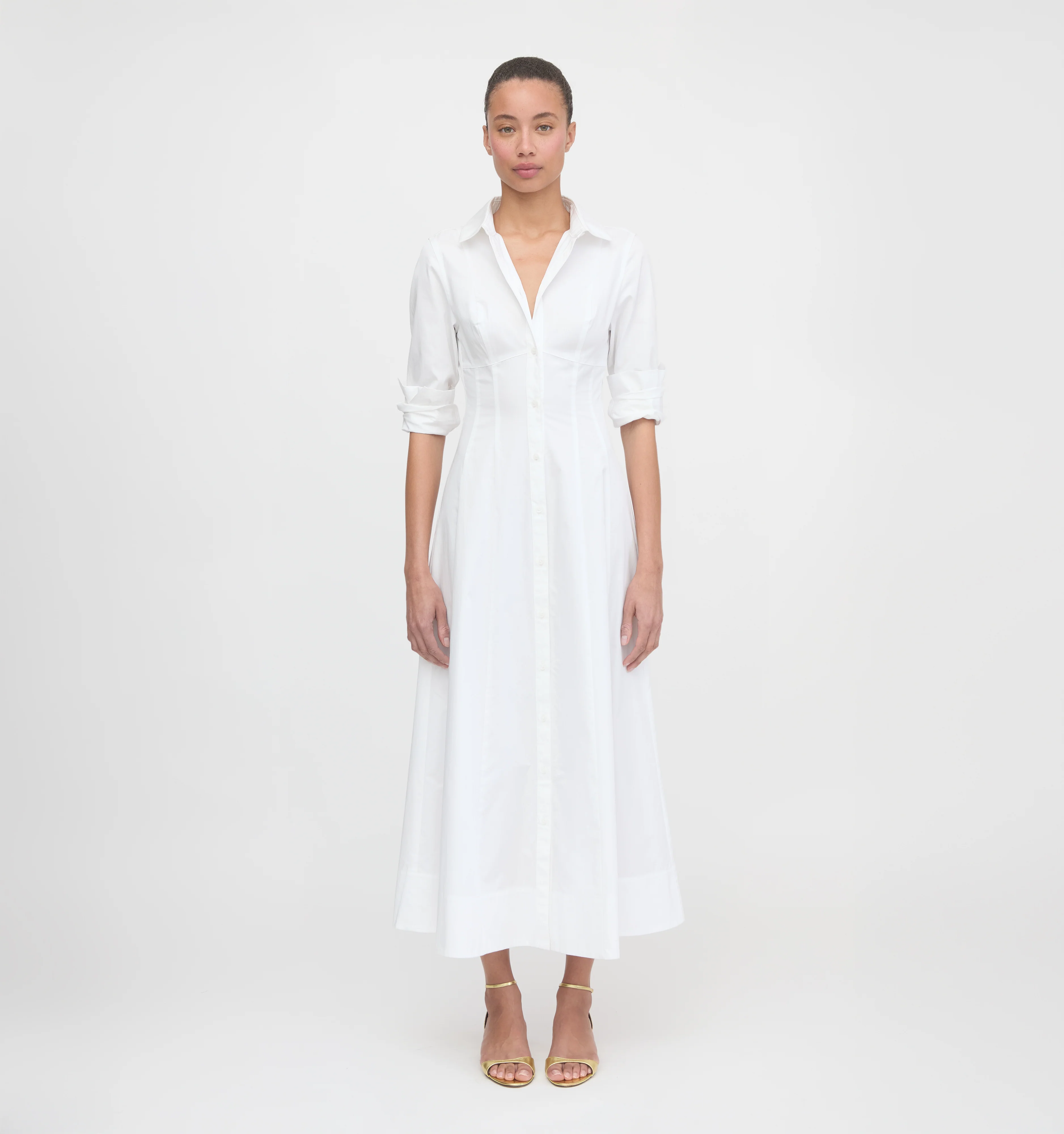 The Alandra Dress - White