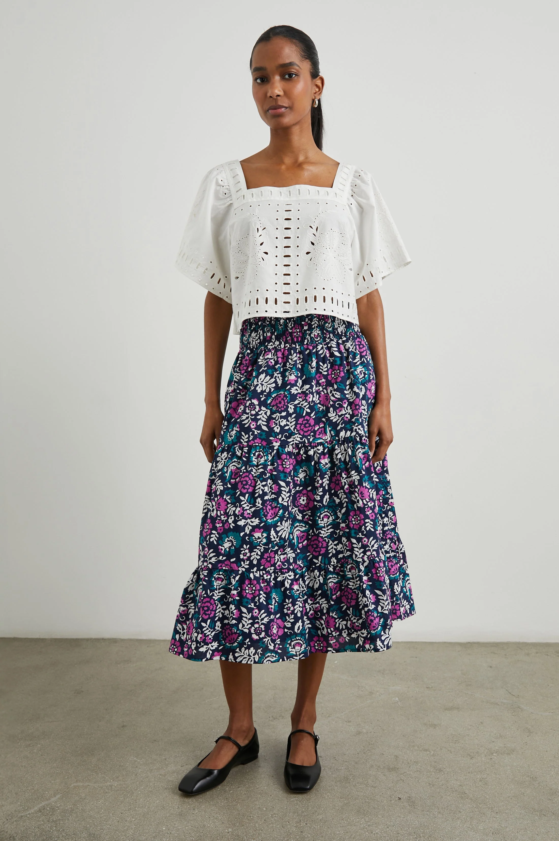 Laine Top - White