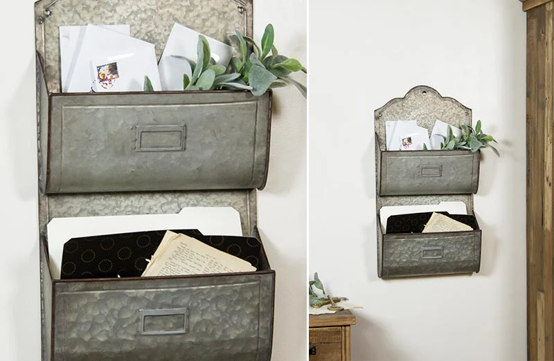 Scalloped Edge Wall Cubby