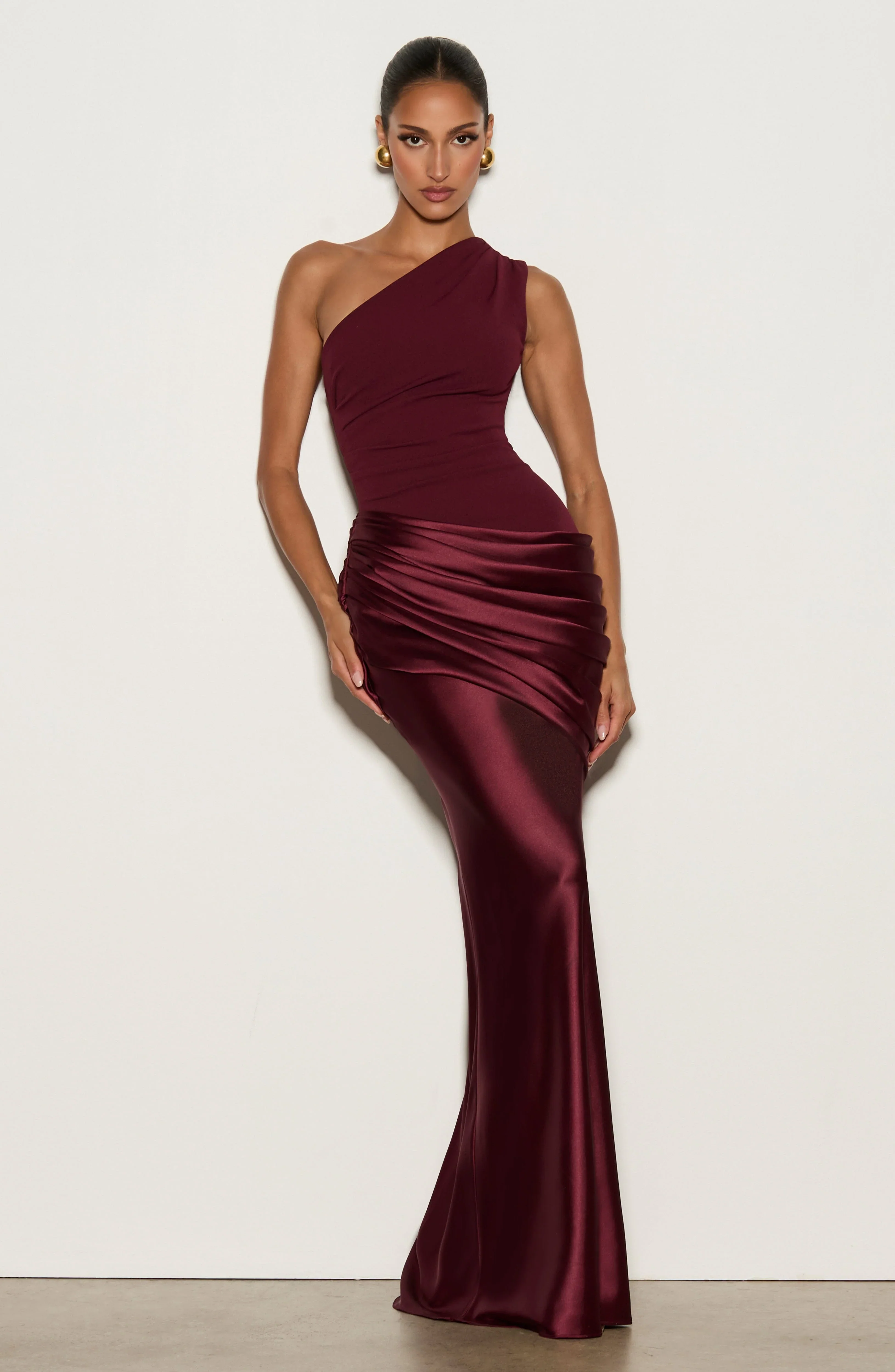 Sadona Maxi Dress - Cherry Lacquer