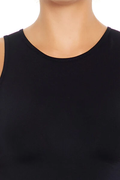 Cropped Cutout Tank Top