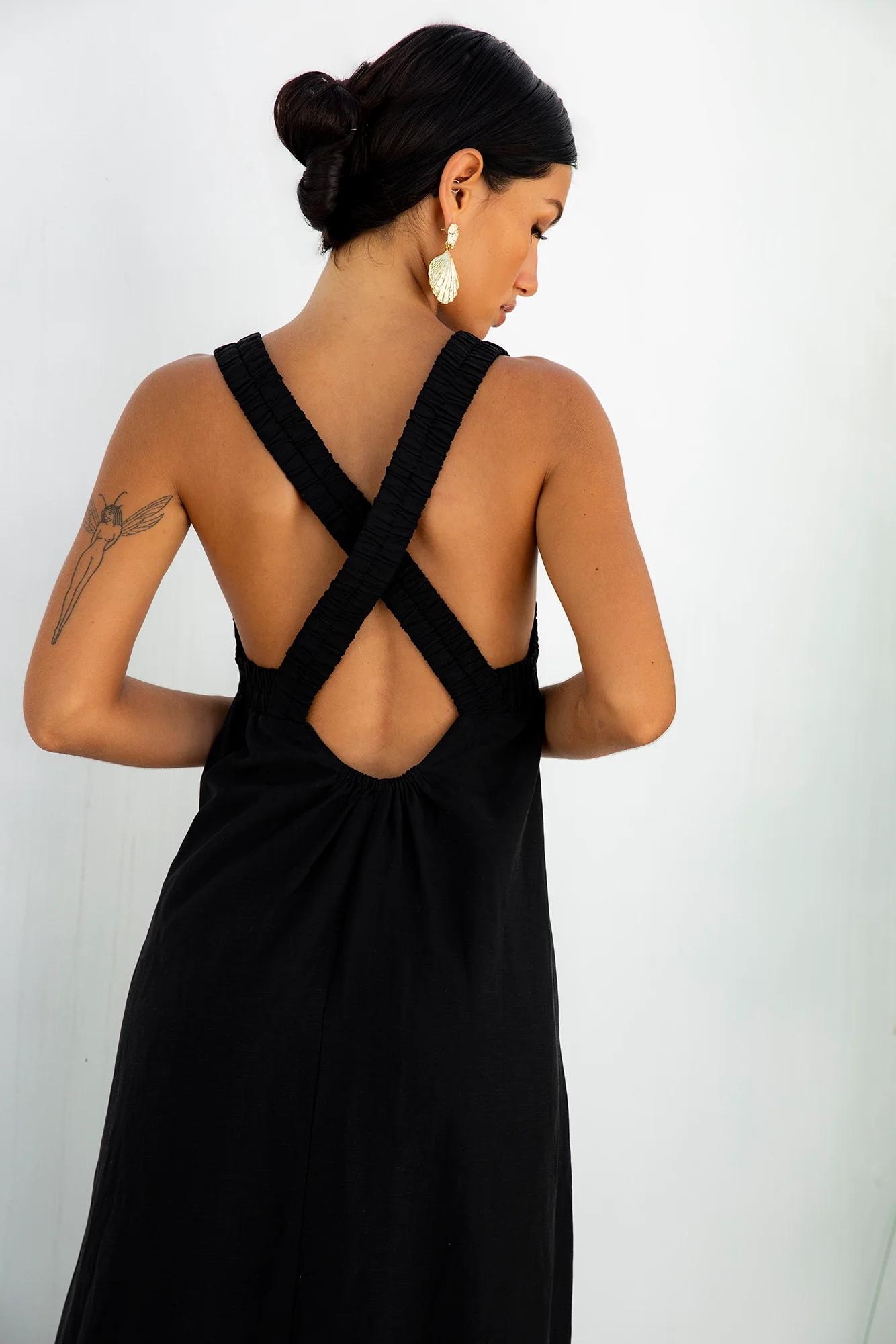 Dear Eclipse Maxi Dress Black