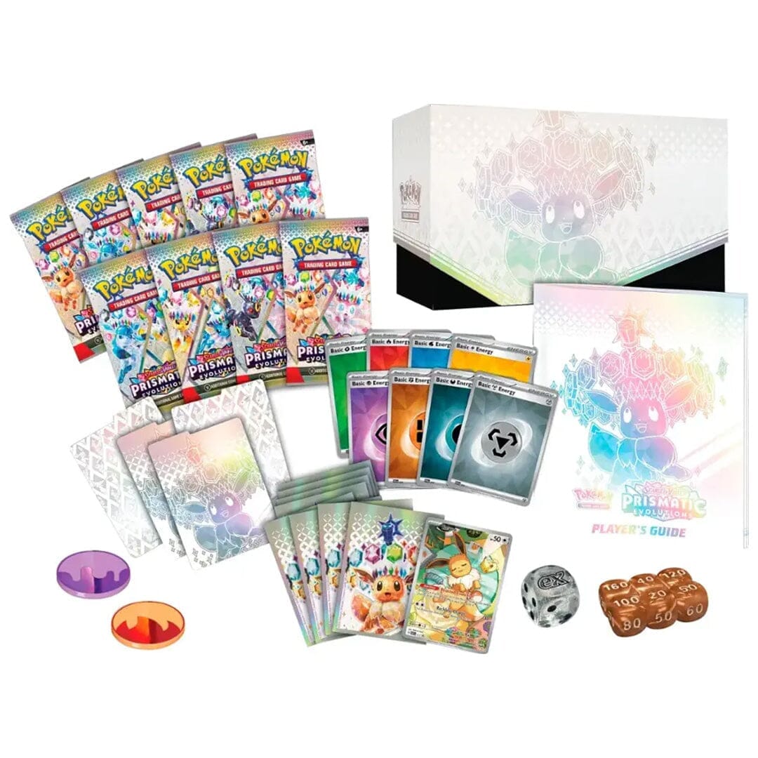 Pokémon TCG: Scarlet & Violet Prismatic Evolutions Elite Trainer Box
