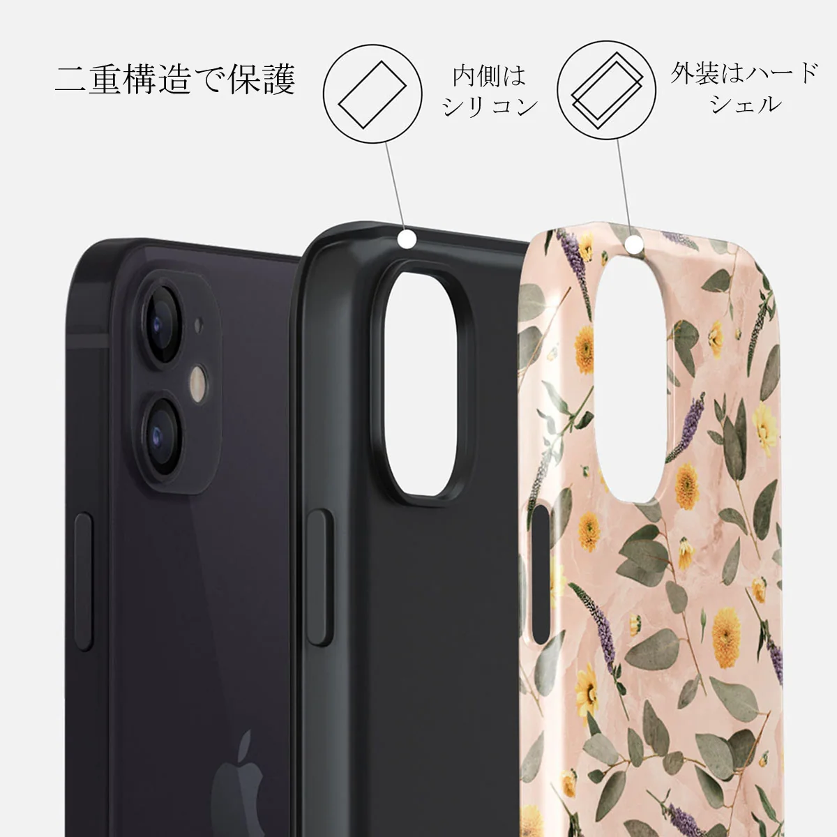 Sunday Brunch - Flowers iPhone 12 Mini ケース
