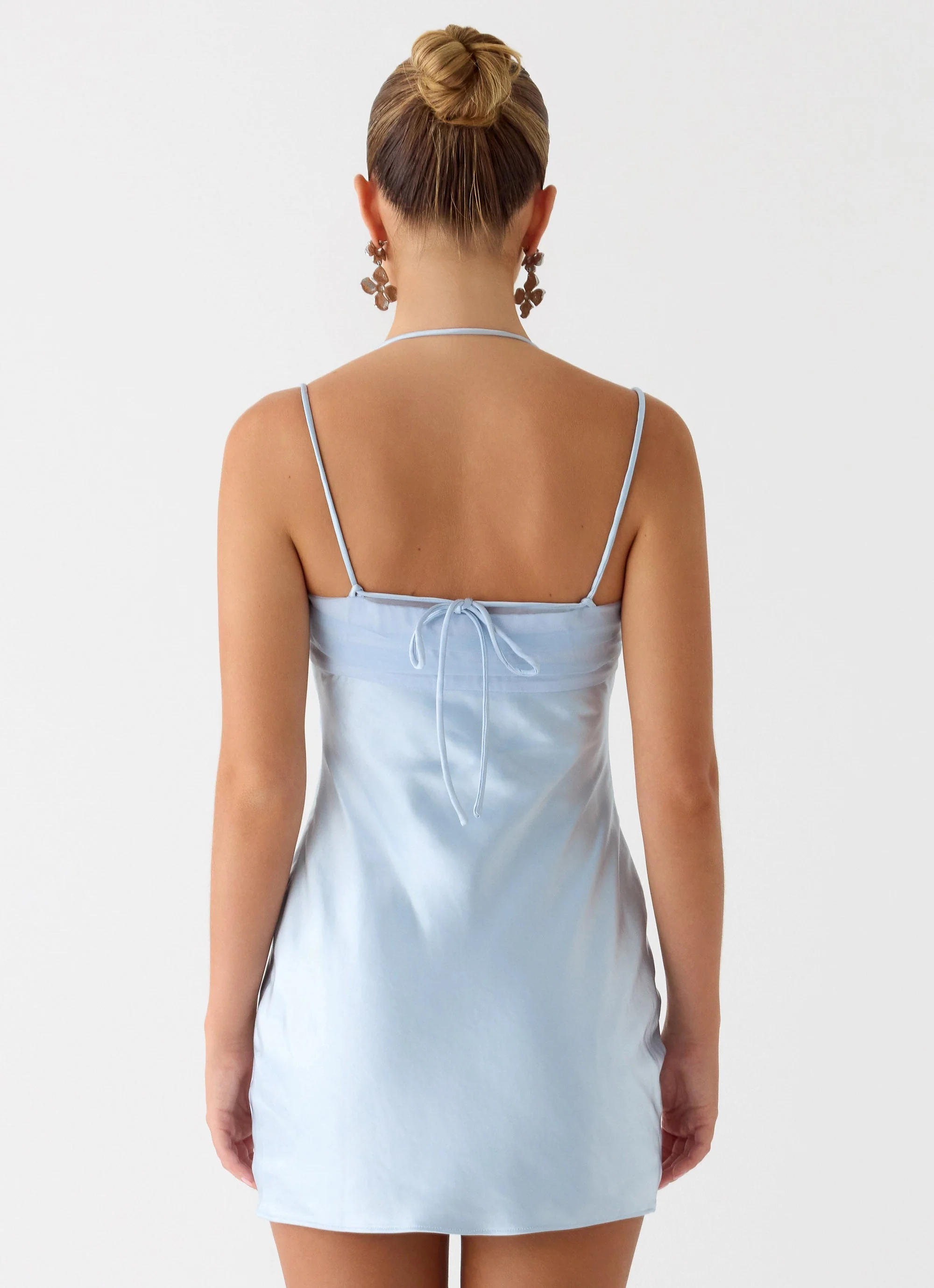 Belize Mini Dress - Blue - luluinthesky