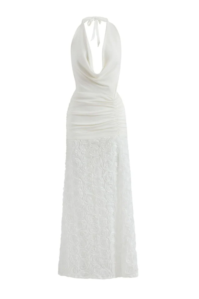 Kita Textured Maxi Dress
