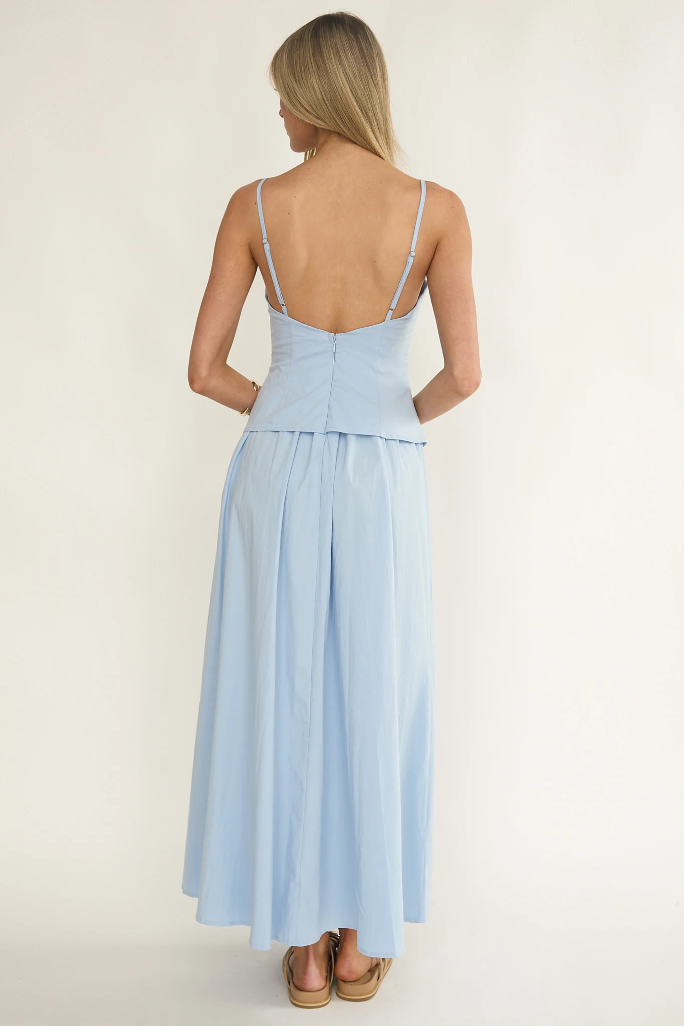 Antonita Cami Strap Maxi Dress Blue