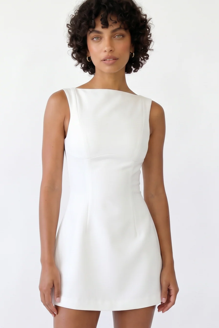 Adriana white dress