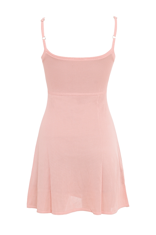 Primrose Sheer Knit Mini Dress