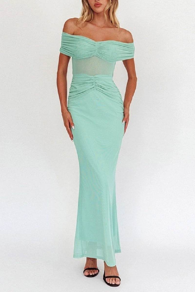 Mermaid Maxi Stretch Formal Evening Dresses 917758883837
