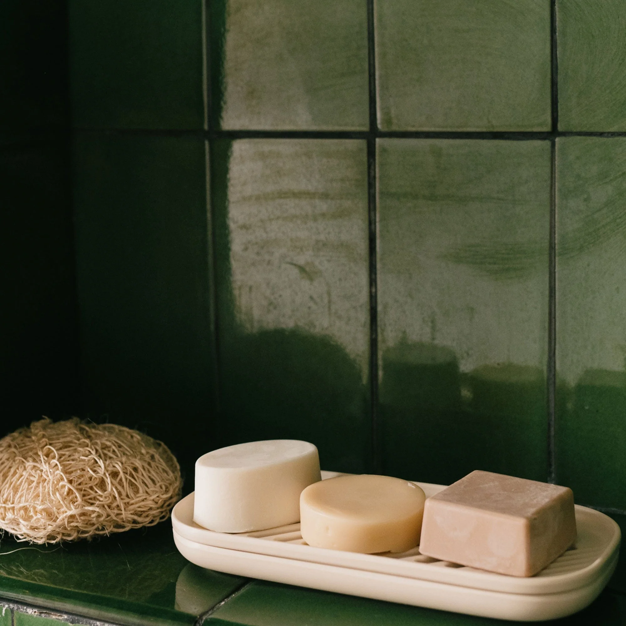 Vogeelle Shower Trio & XL Soap Dish Gift Set