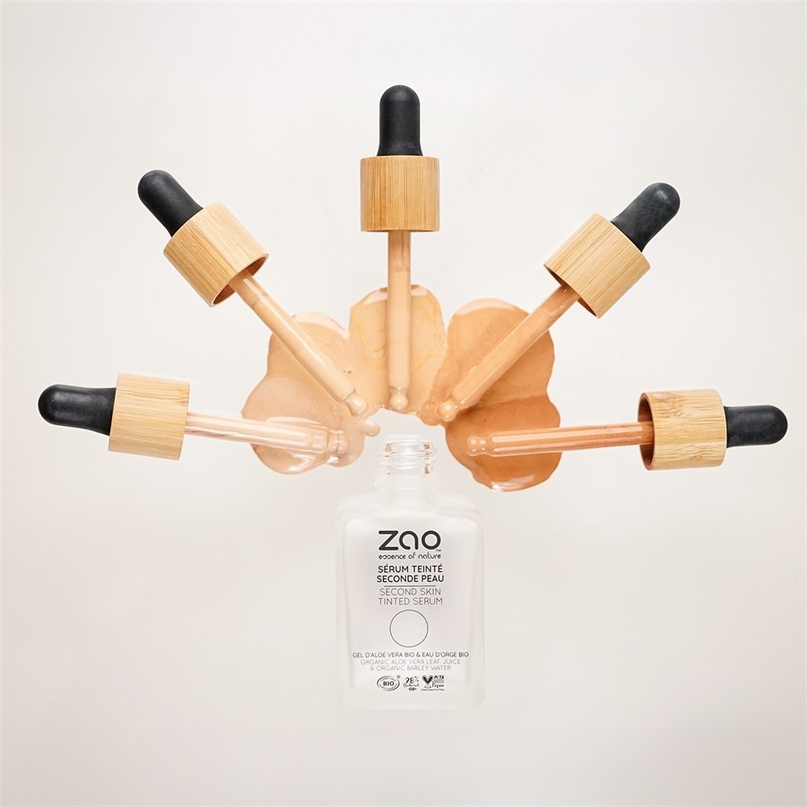 Zao Primer & Concealer Second Skin Tinted Serum