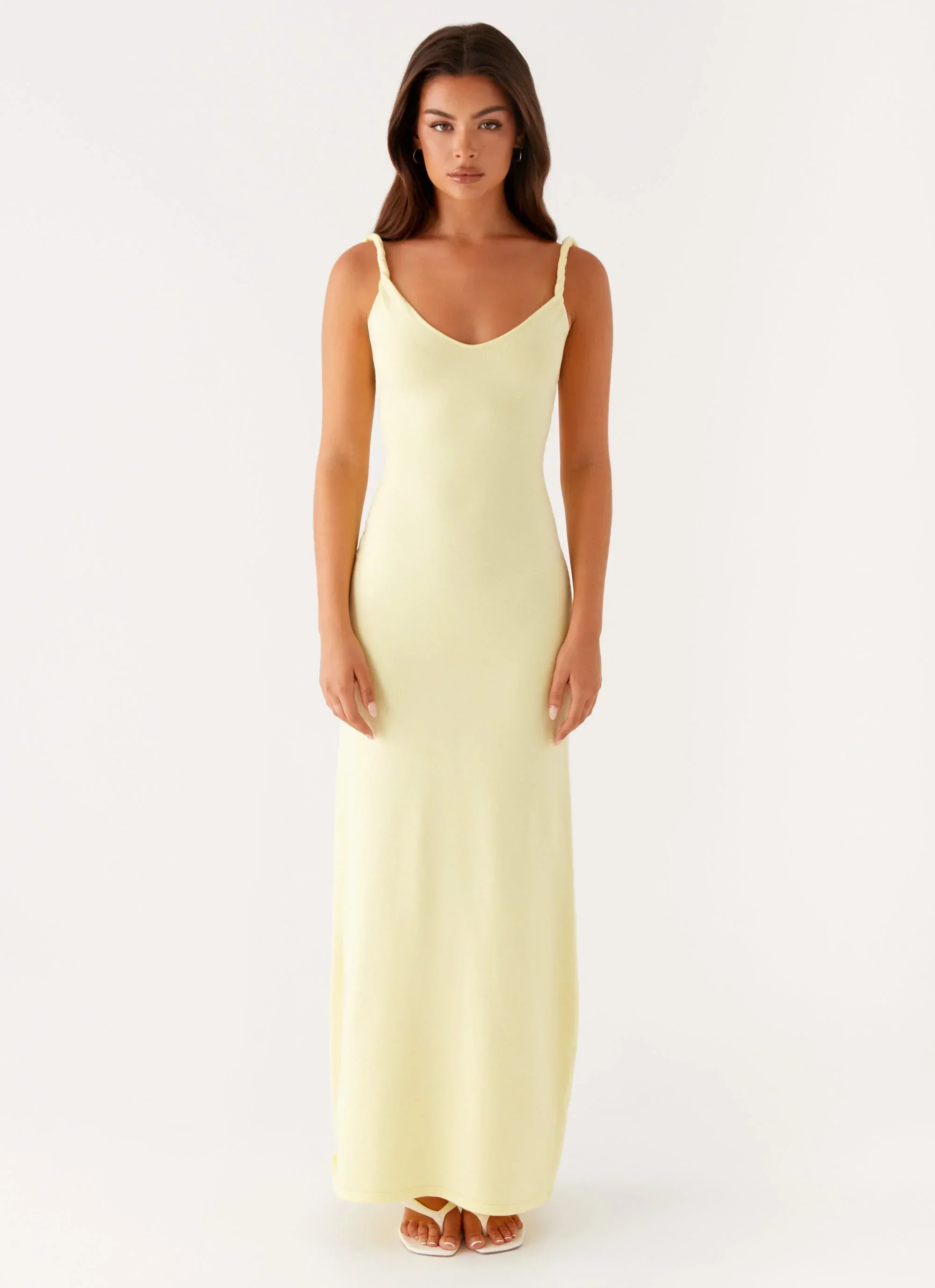 Anastasia Maxi Dress - Yellow