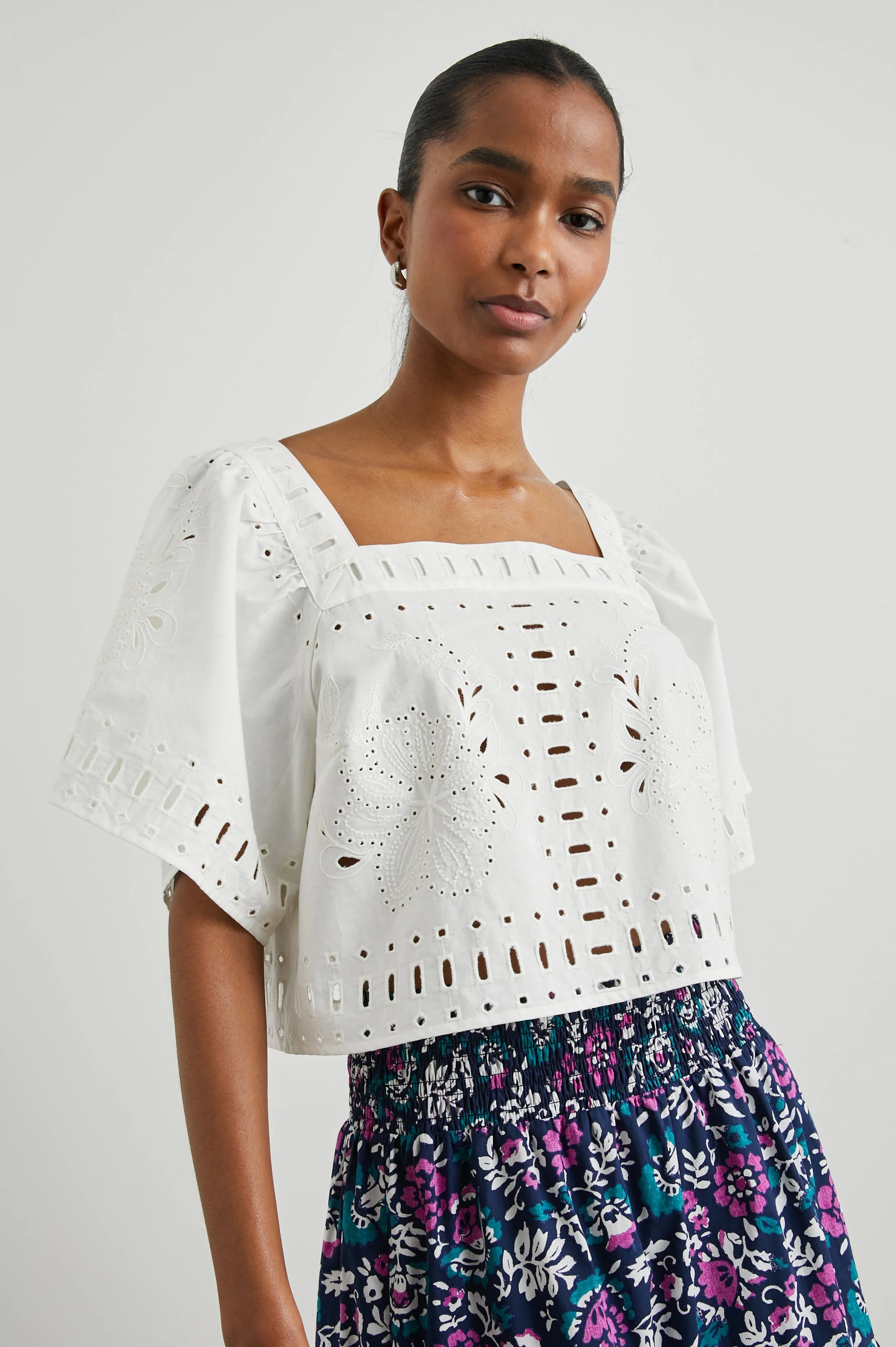Laine Top - White
