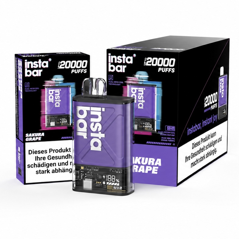 Instabar Ultra 20K/1 BOX(5 PCS) - mogicvape.pl