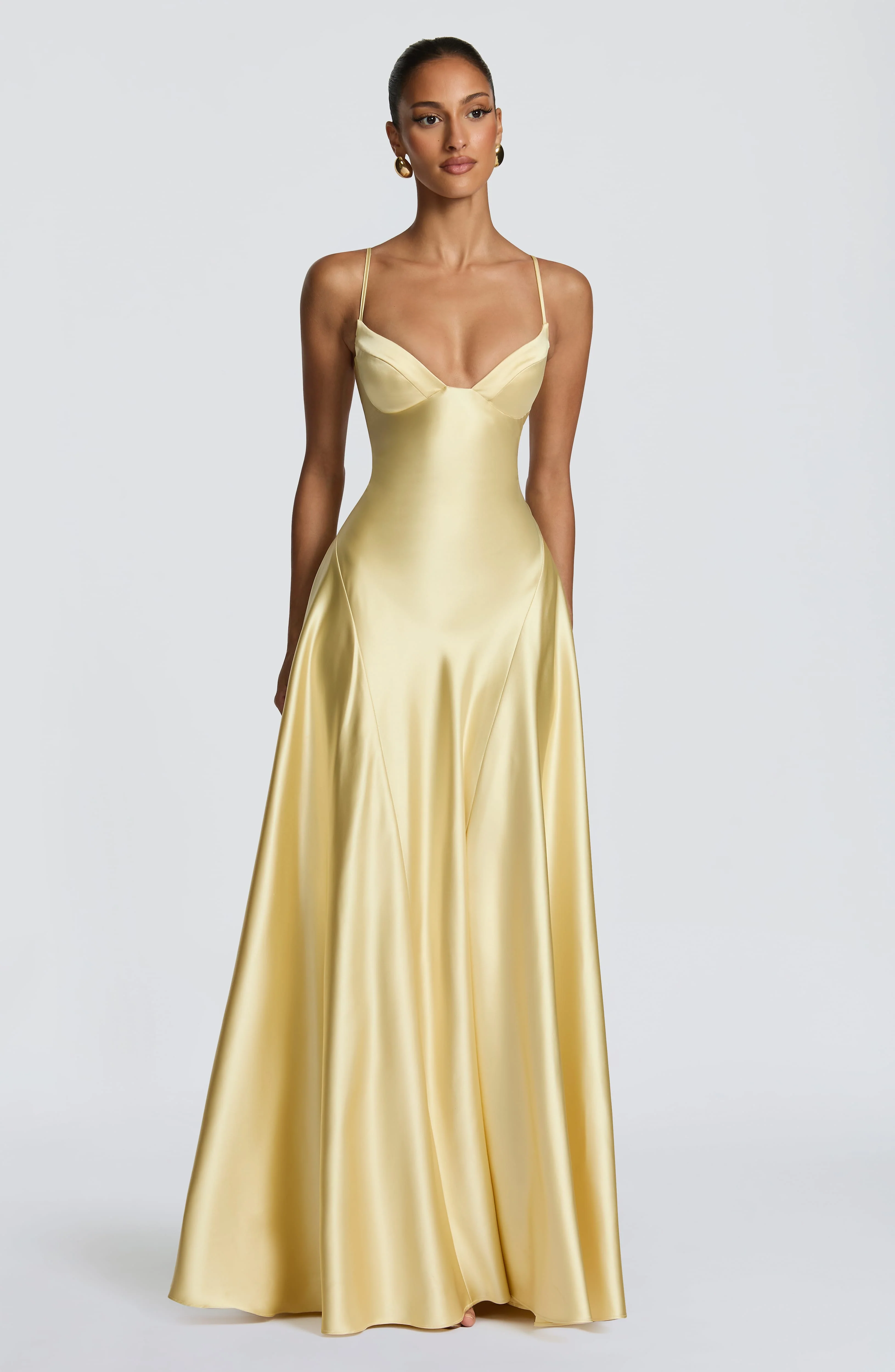 Asterin Maxi Dress - Lemon