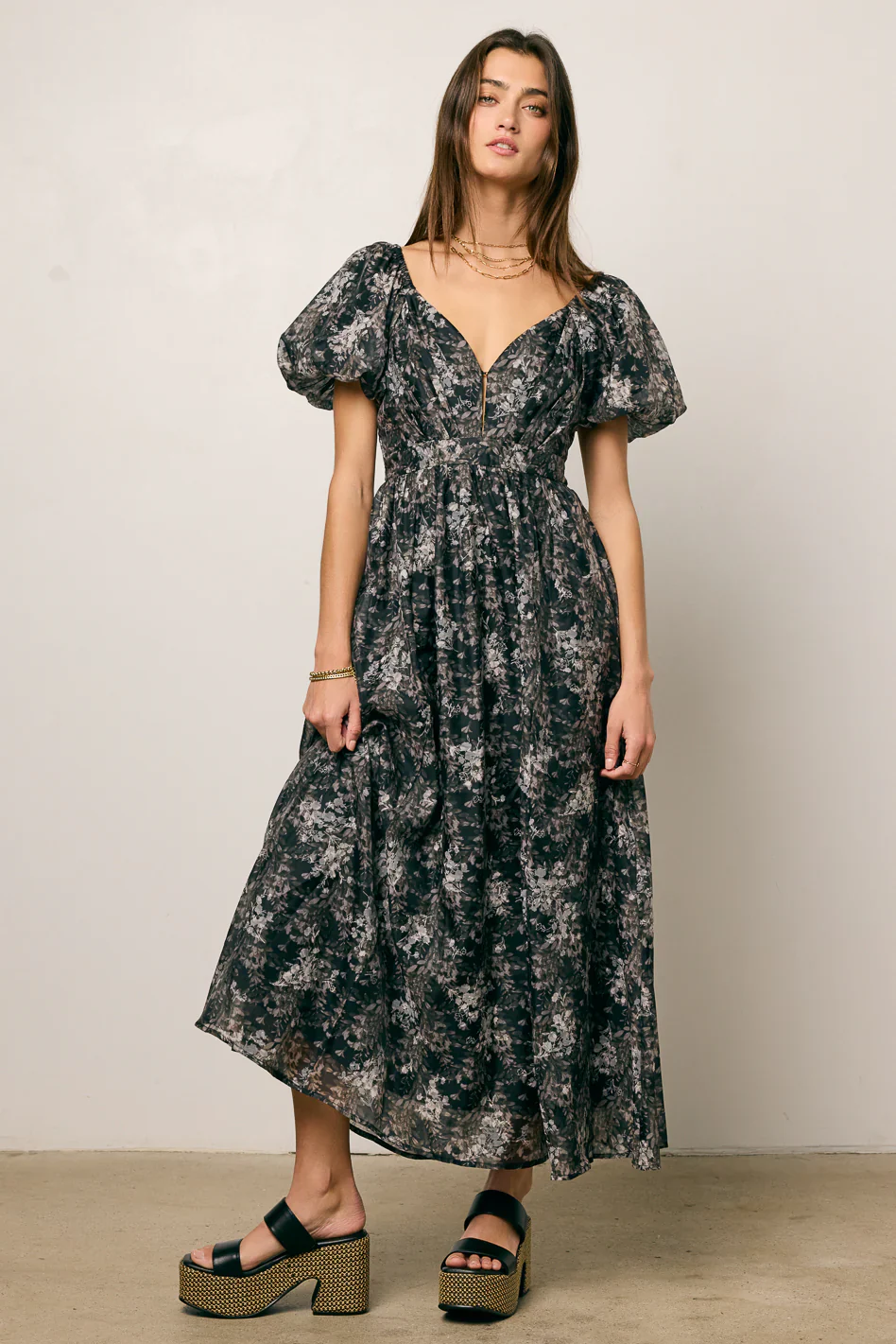 Quiney Floral Maxi Dress