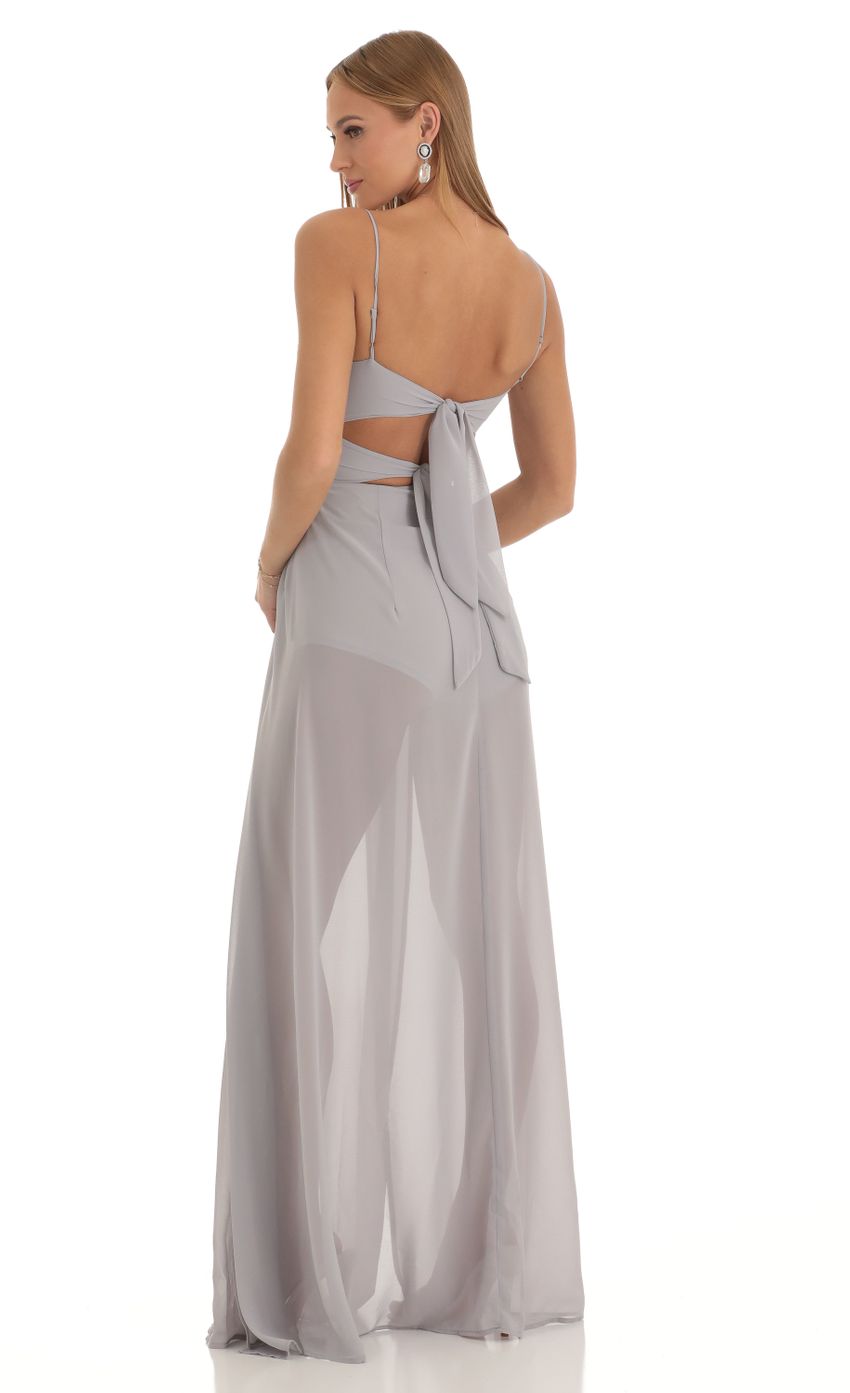 Maxi Dress in Grey