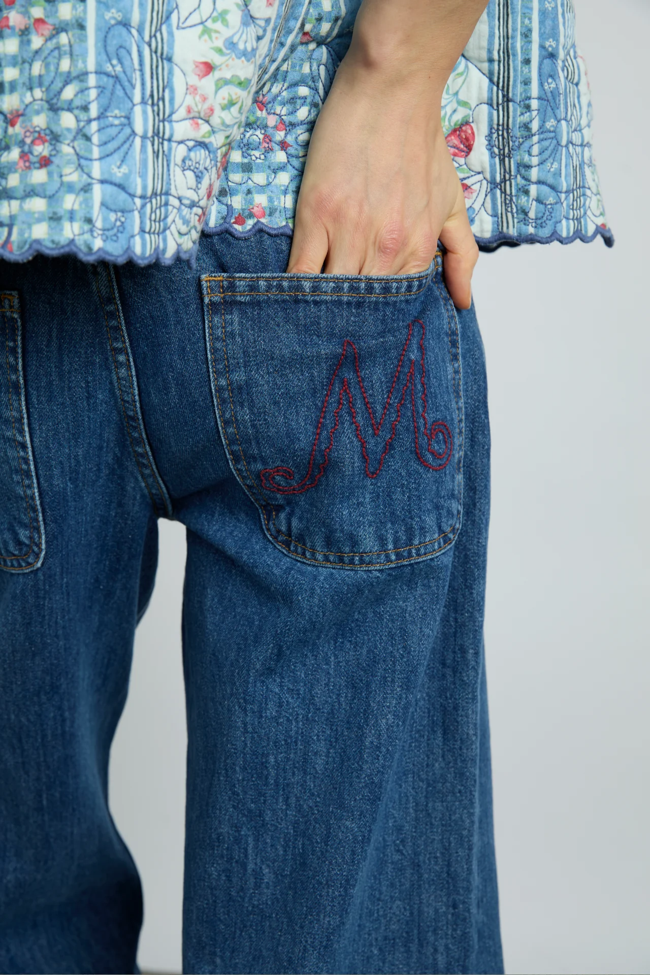 sylvie jeans - huckleberry wash - luluinthesky