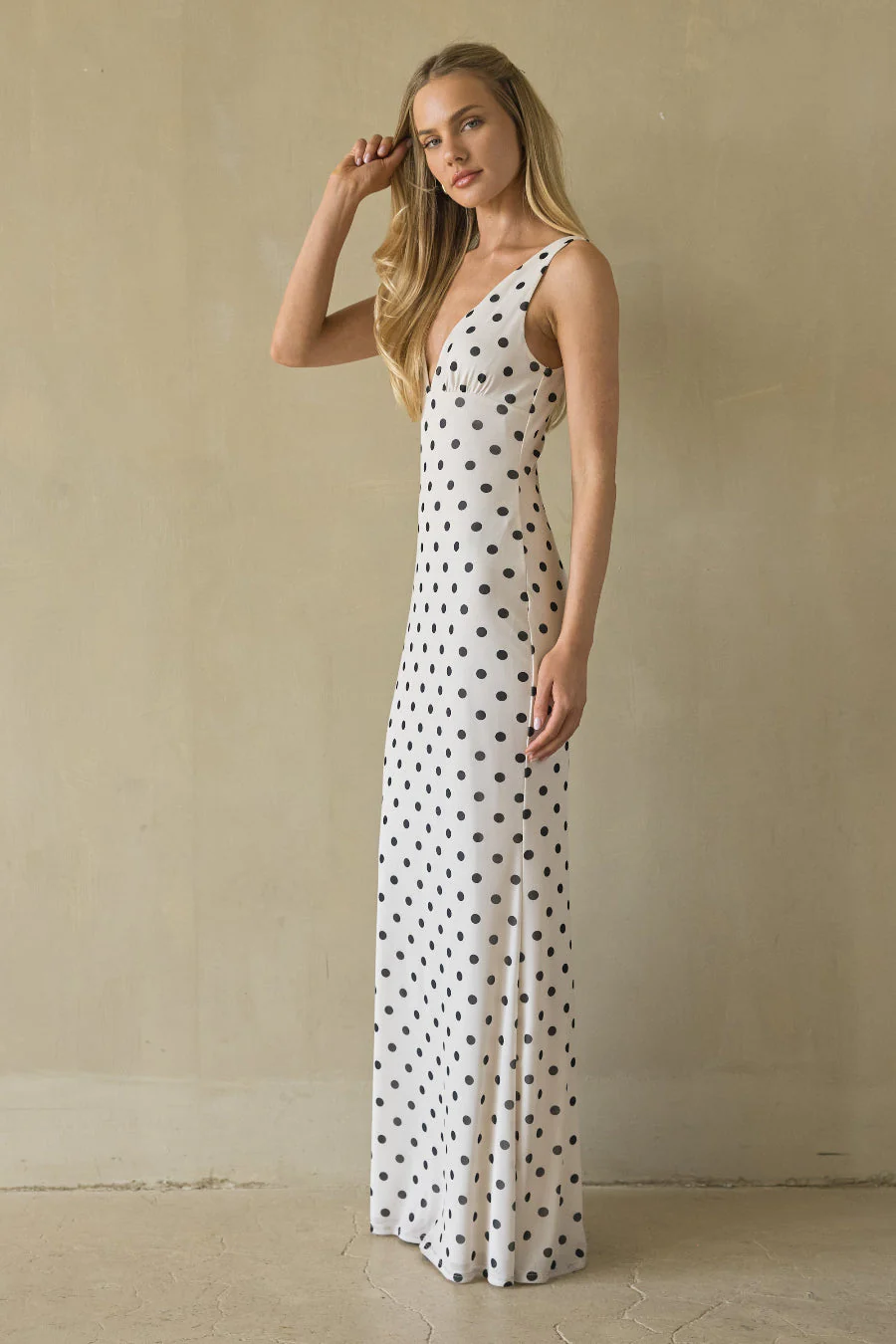 Lettie Mesh Maxi Dress