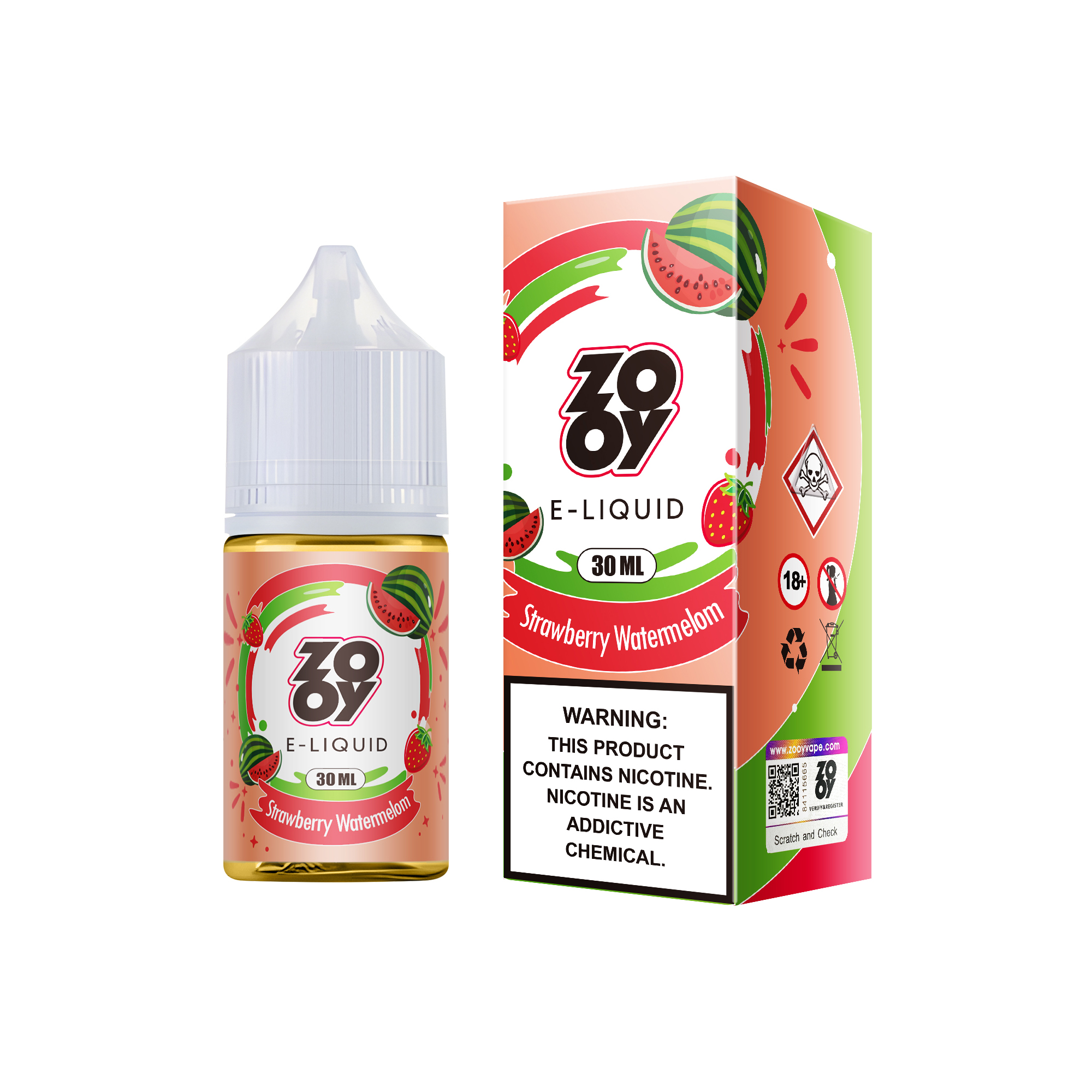 ZOOY 30ML E Liquid Refillable Oil