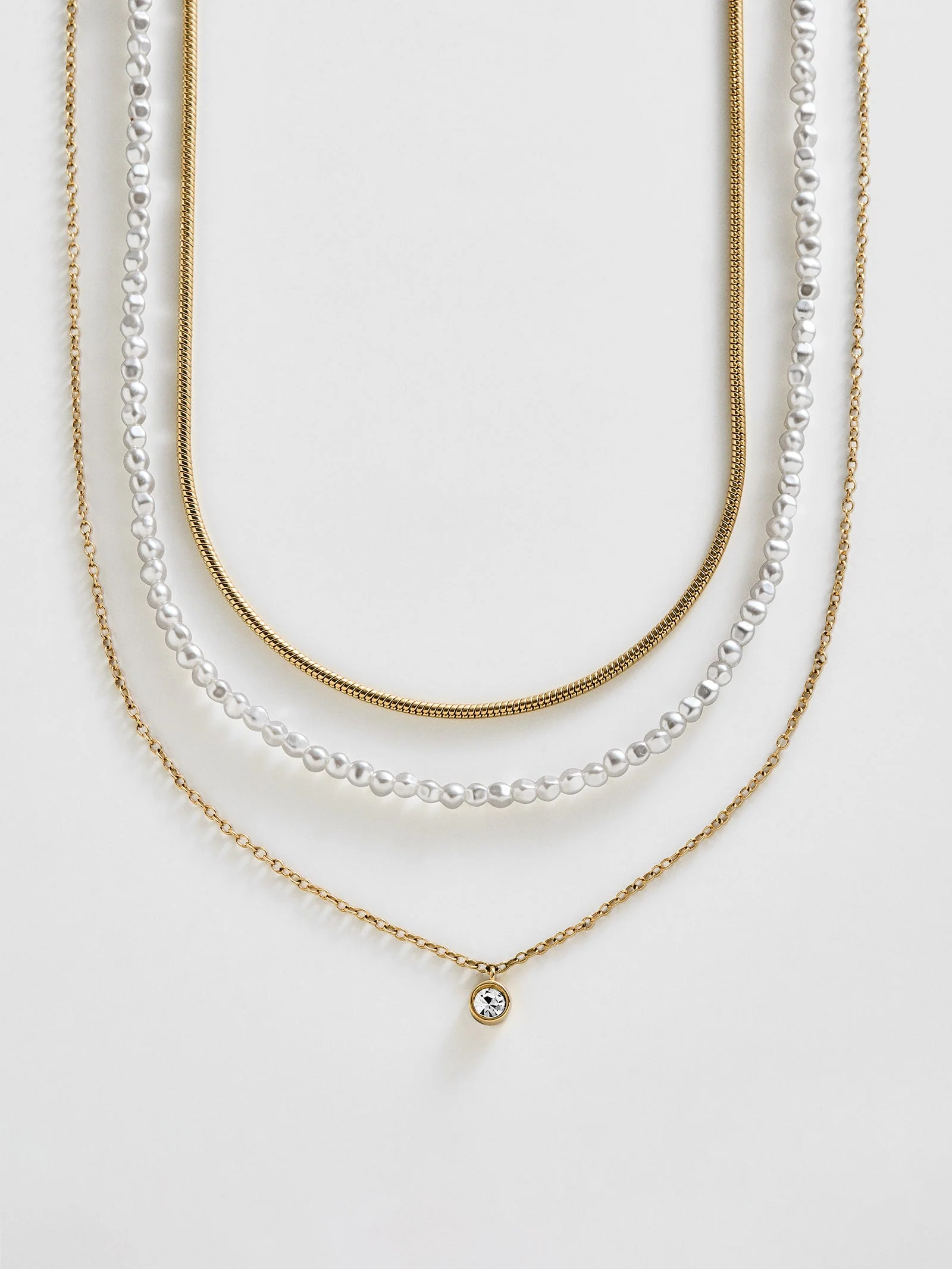 Rue Waterproof Necklace Set - Rue Waterproof Necklace Set