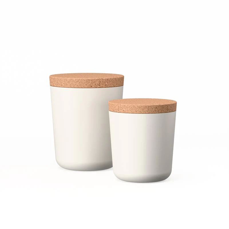 Vogeelle Duo Storage Jar XL & XXL - Off White