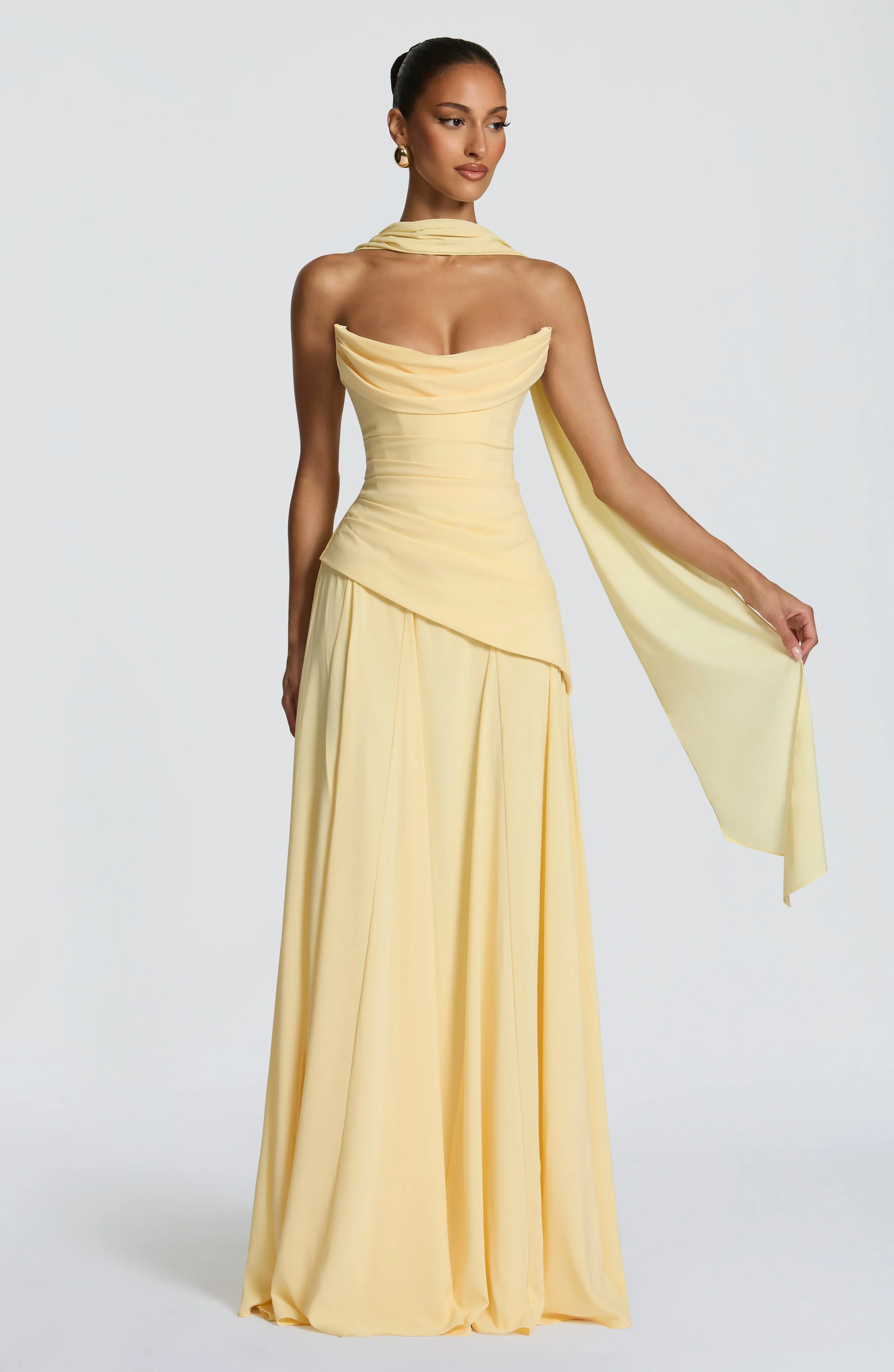 Patricia Maxi Dress - Lemon