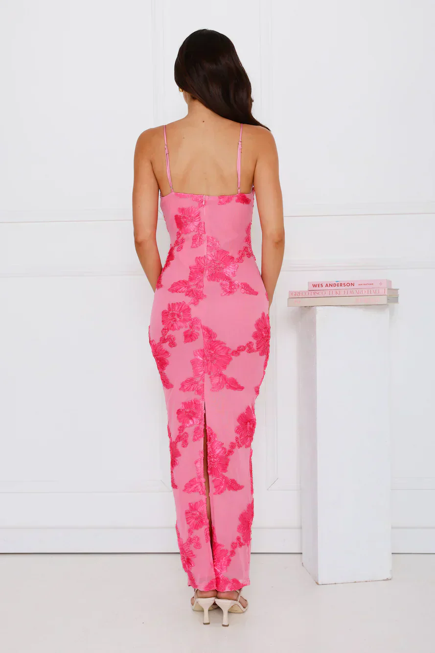 Estelle Mesh Maxi Dress