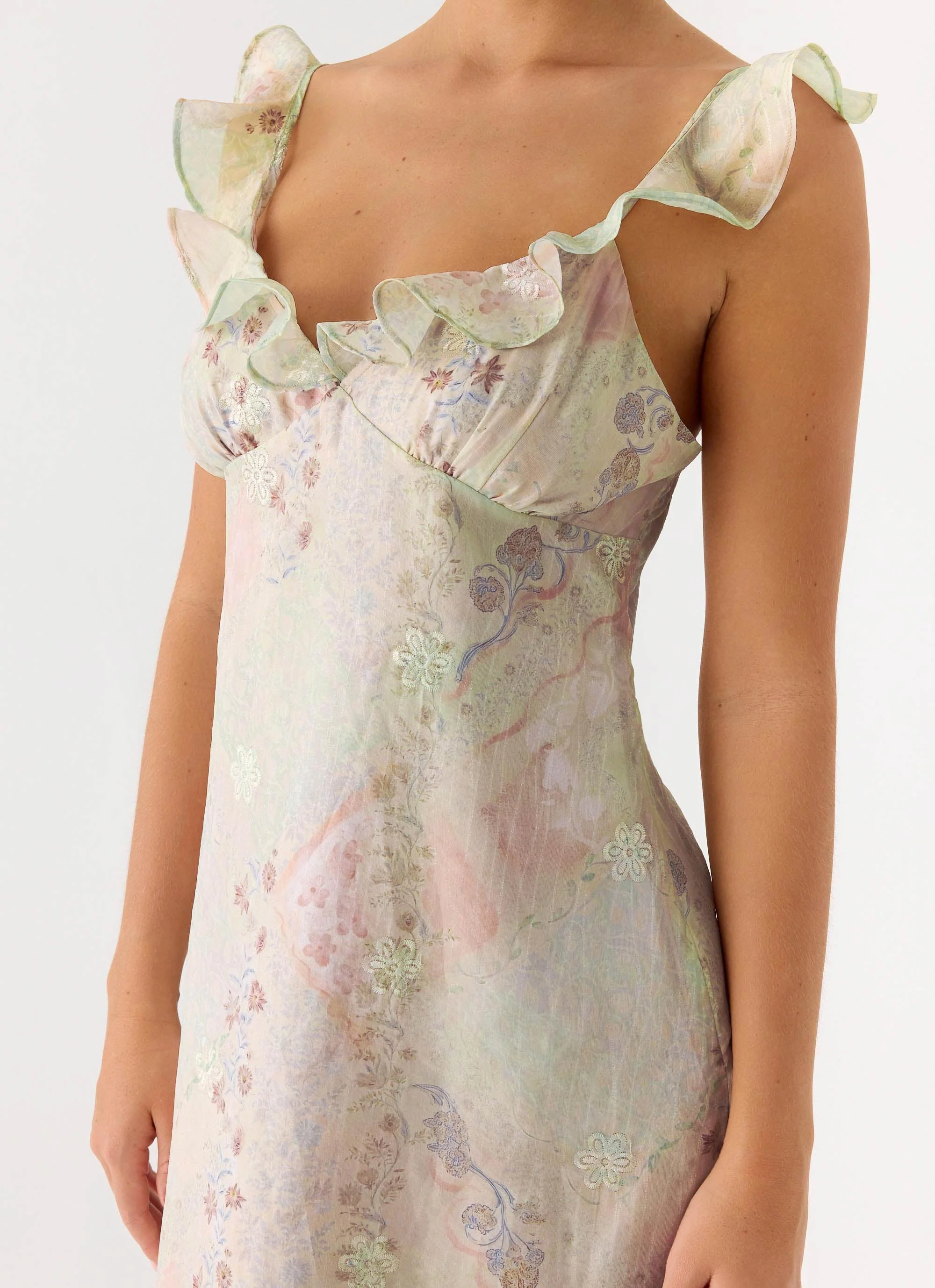 Europa Midi Dress - Mystic Paisley