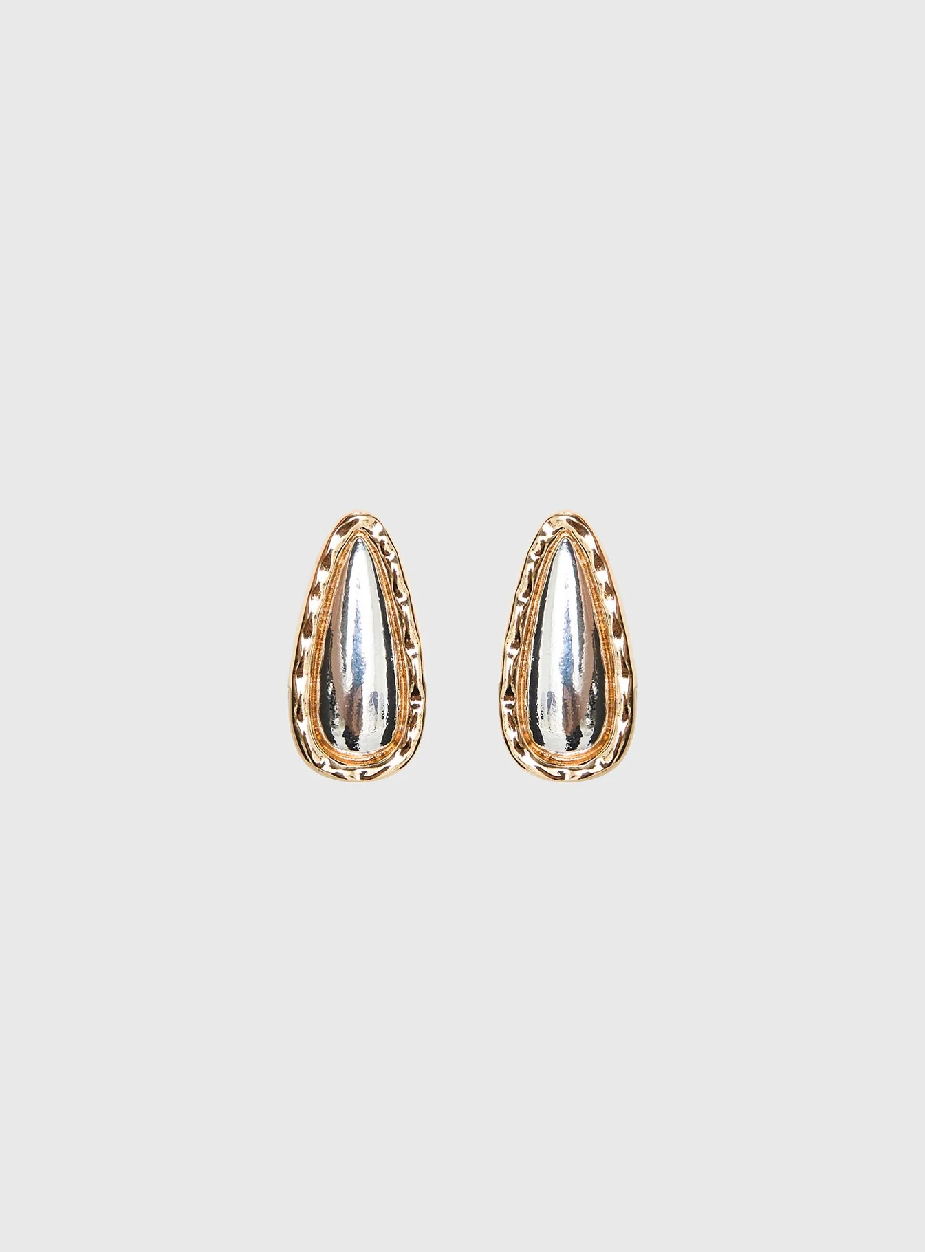 Natilee Teardrop Stud Earrings Multi
