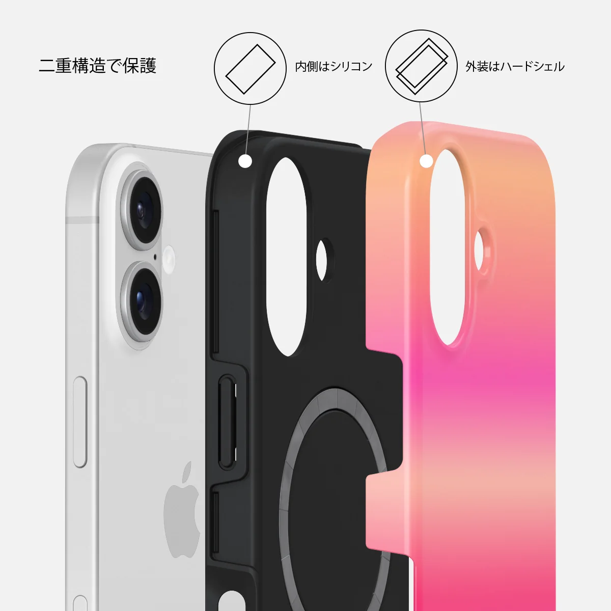 SPF 100 - iPhone 16 Plus ケース