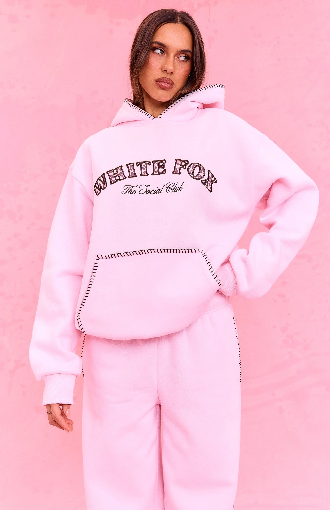 The Social Club Tanya Oversized Hoodie Posy