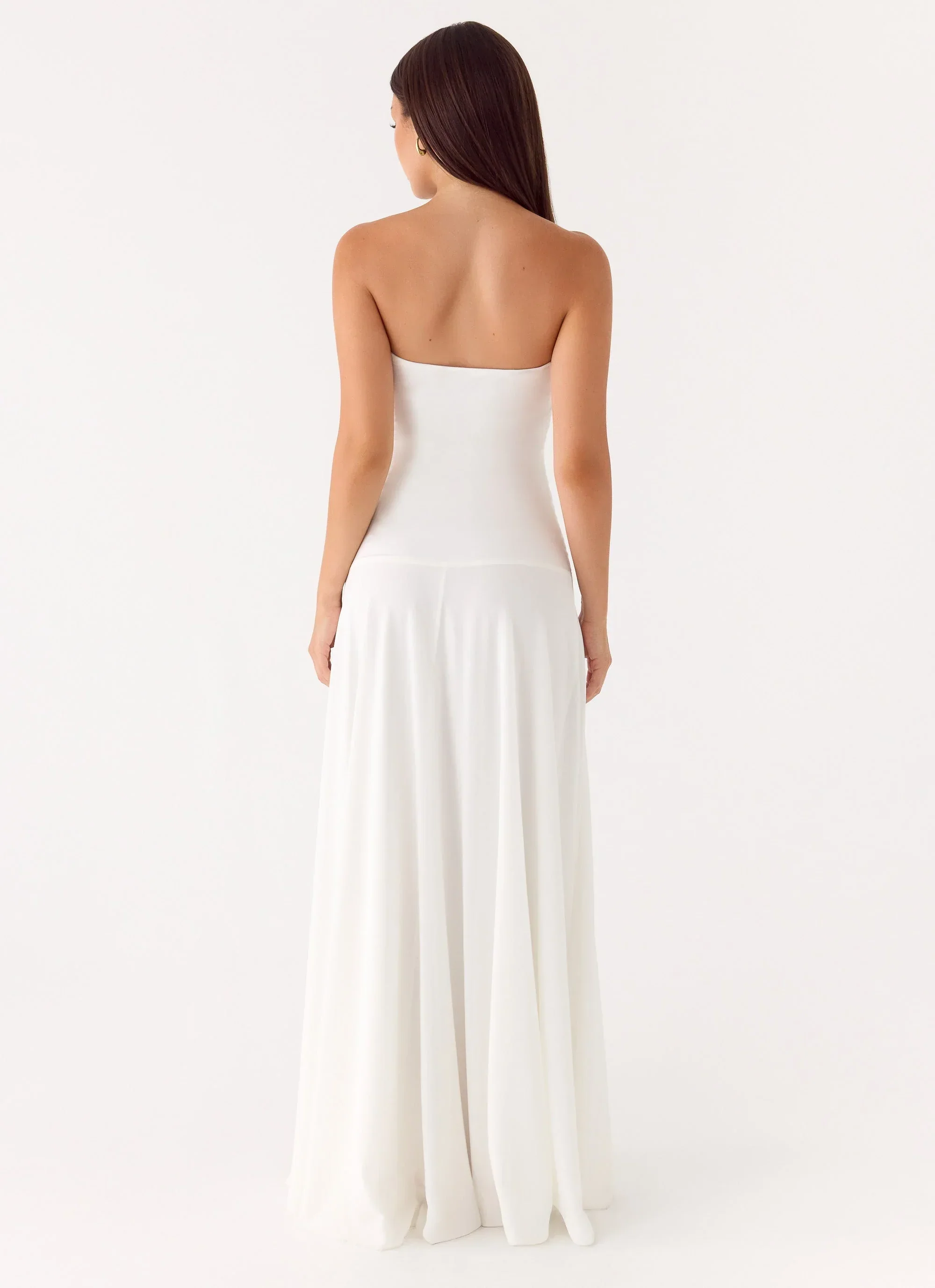 Ruben Maxi Dress - White - luluinthesky