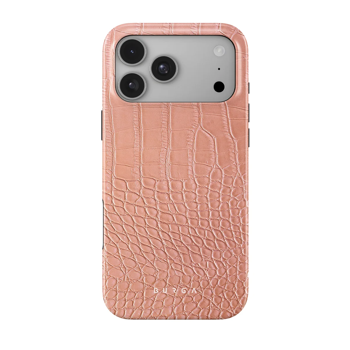 Pink Croco - iPhone 18 Pro ケース