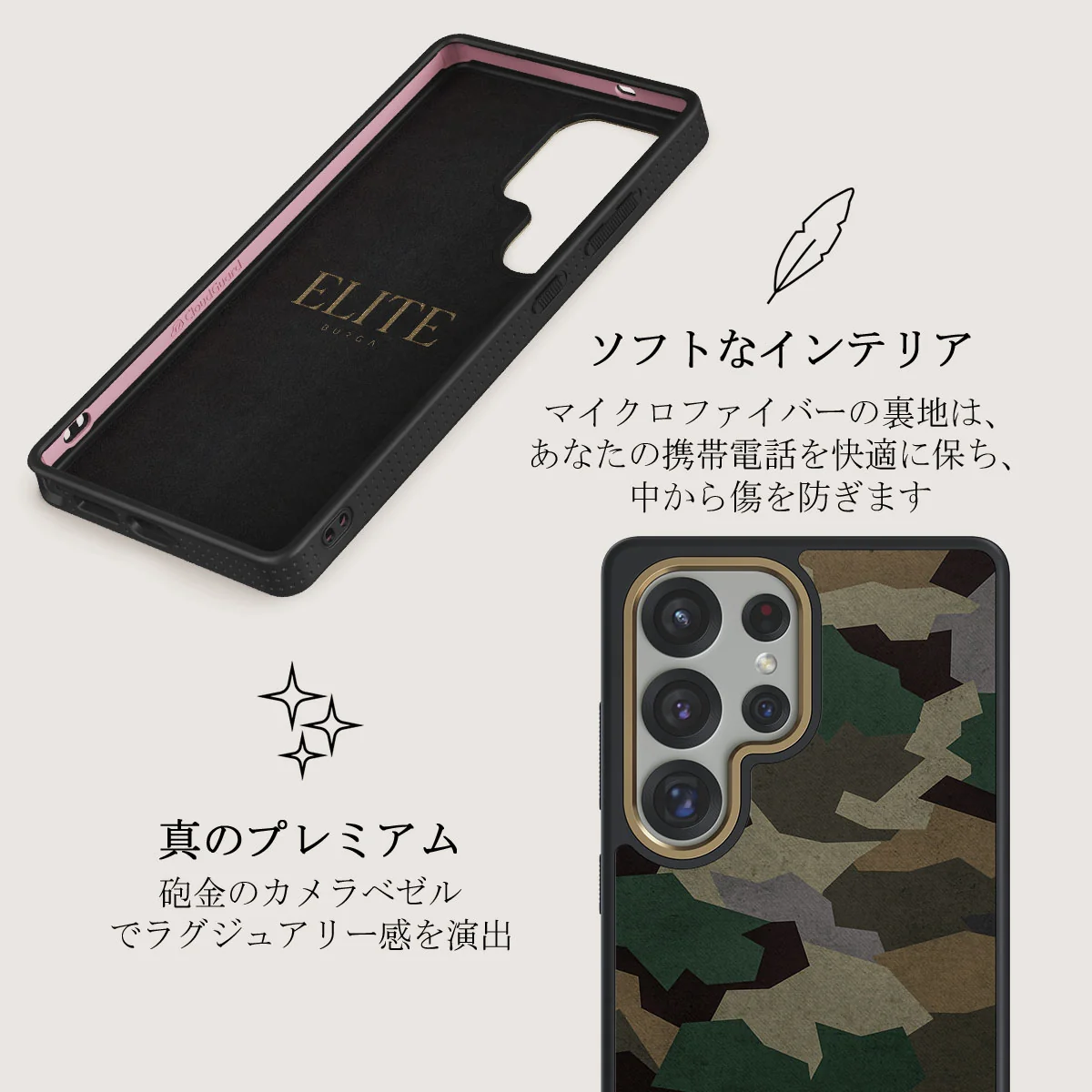 Tropical Green Camo - Samsung Galaxy S25 Ultra ケース