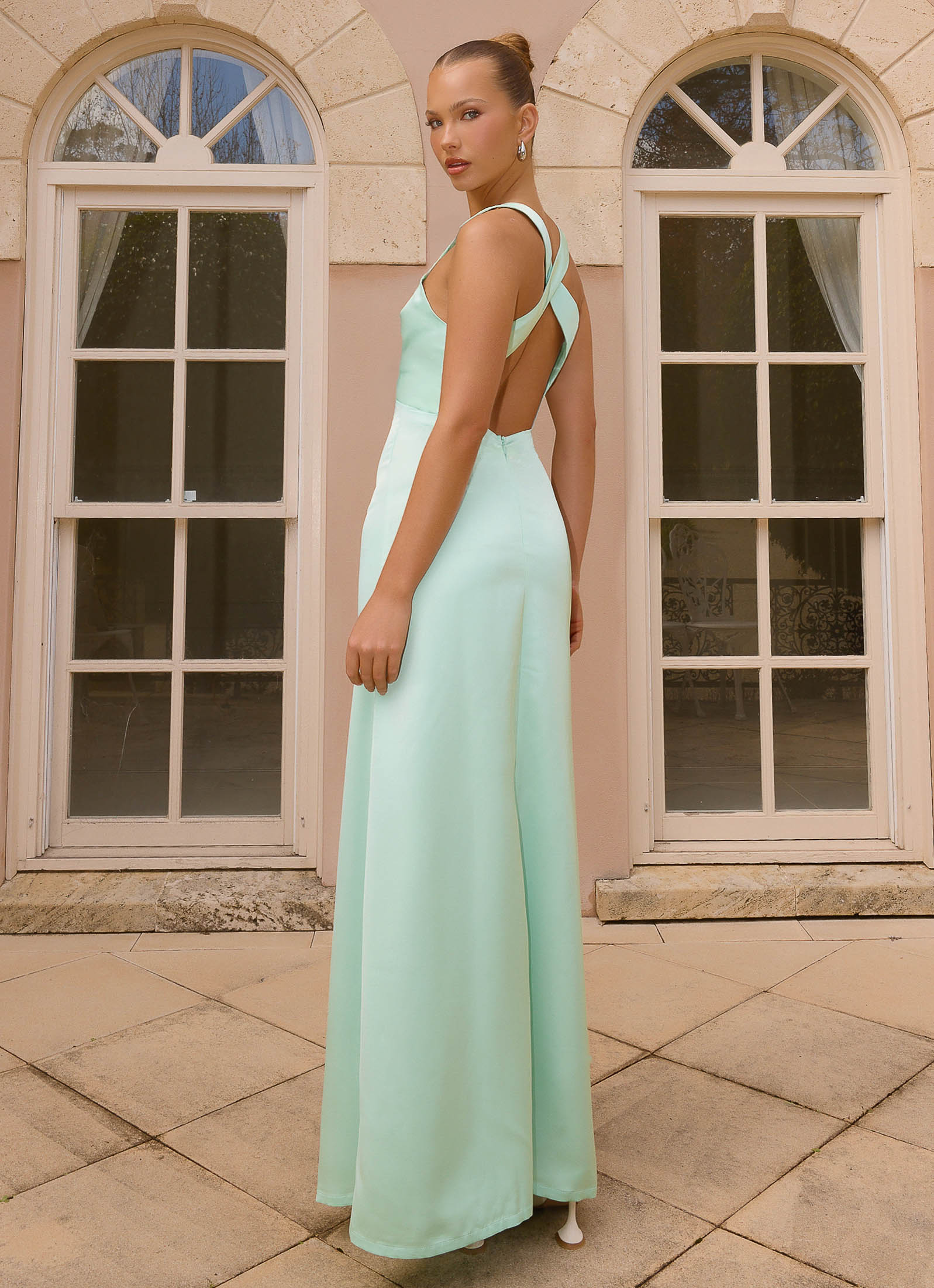 Darcee Maxi Dress - Mint - luluinthesky