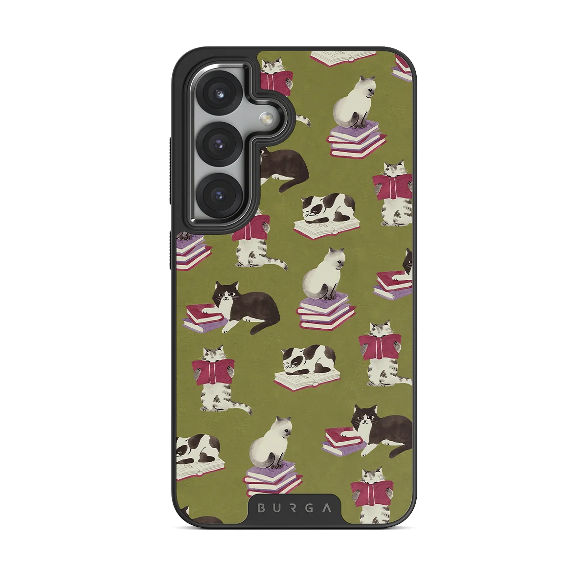 Curious Cat - Samsung Galaxy S25 Plus ケース