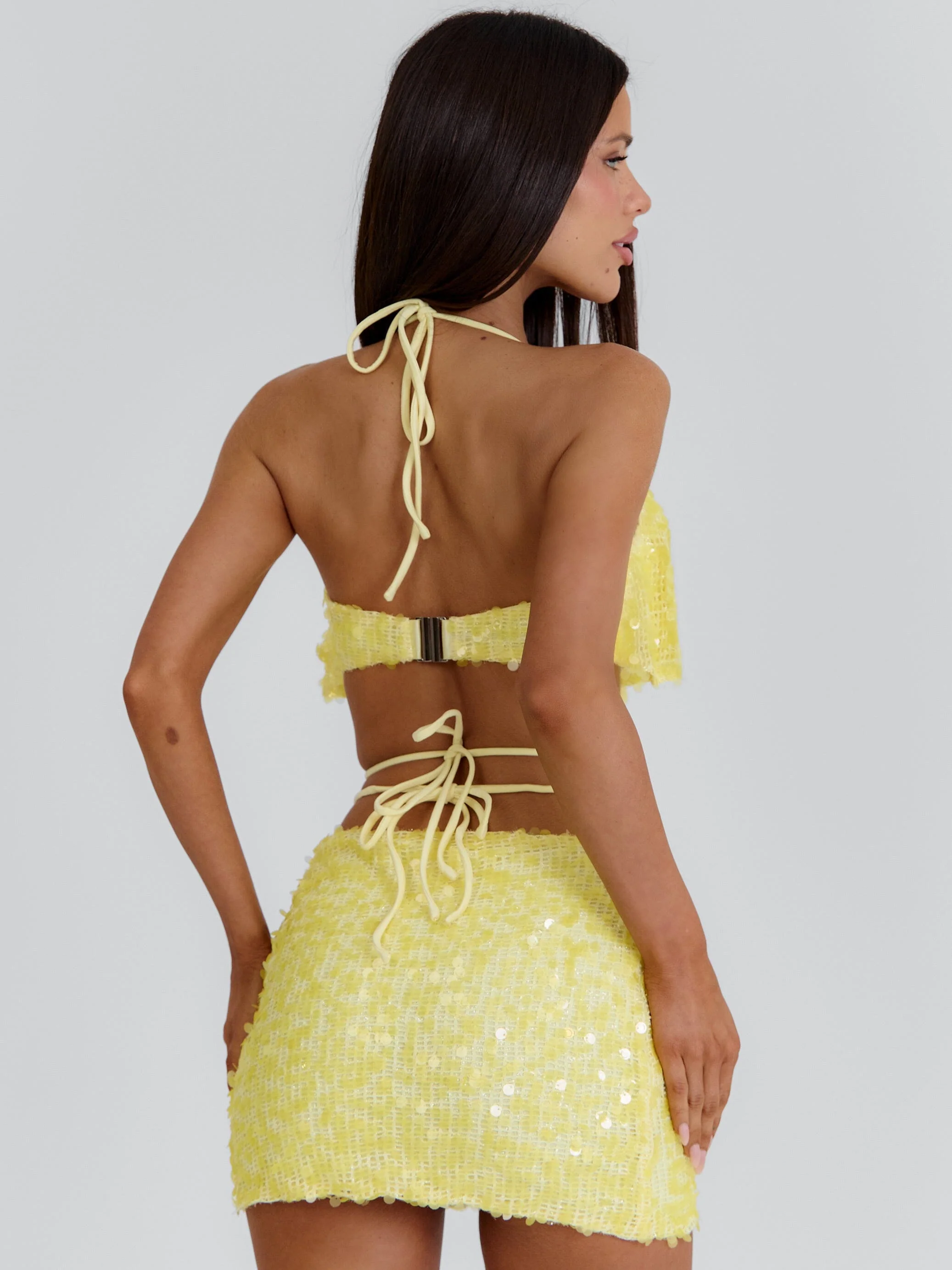 EMARI CROP TOP YELLOW