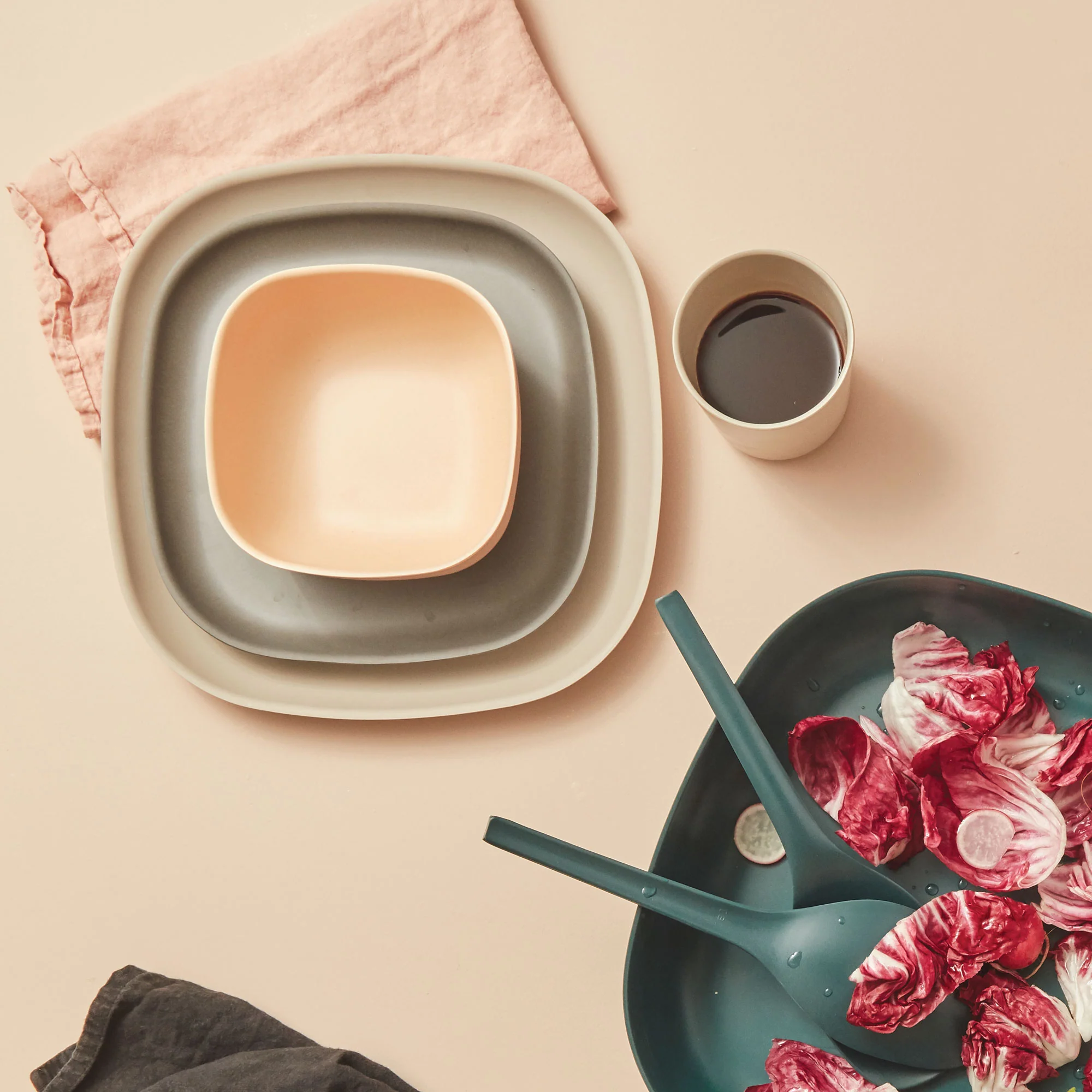 Vogeelle Solo Salad Bowl - Blush