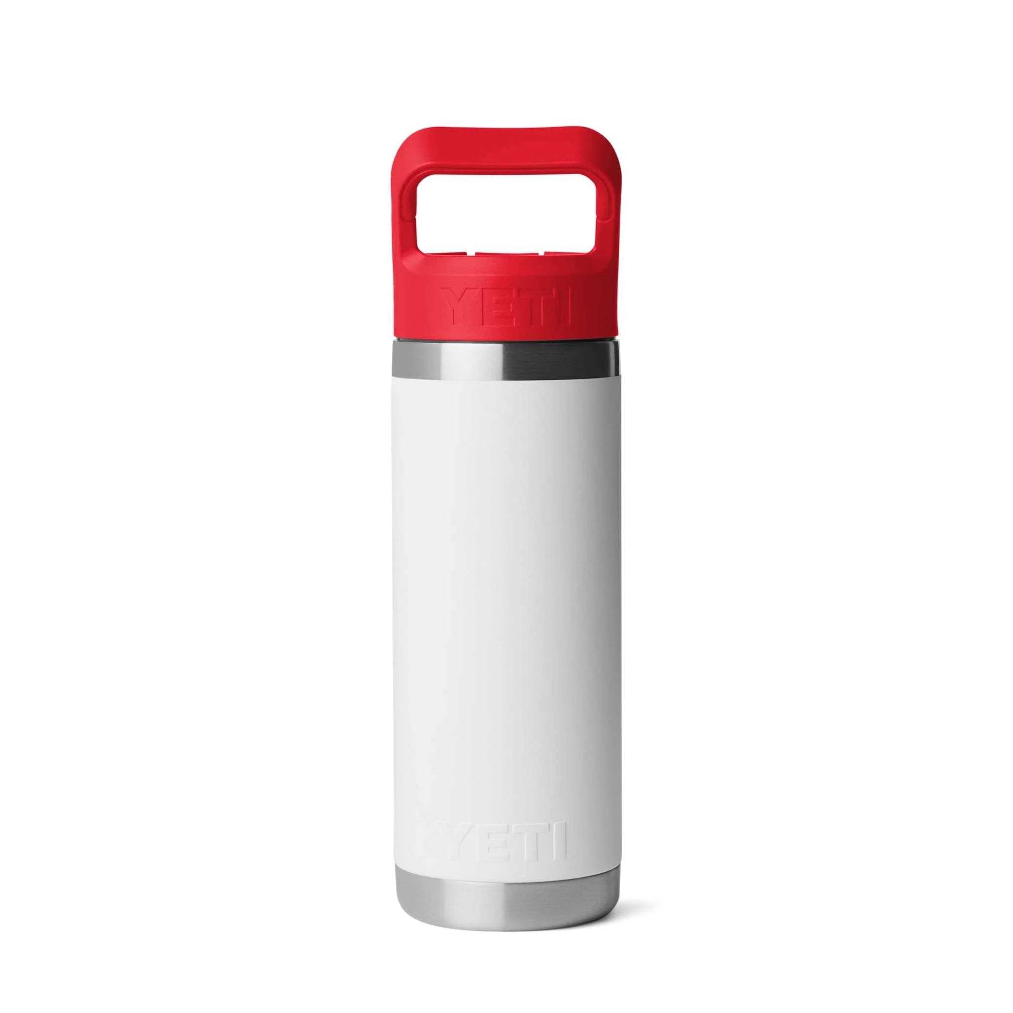 YETI Red. White. and Navy Rambler 18oz Chug Bottle - luluinthesky