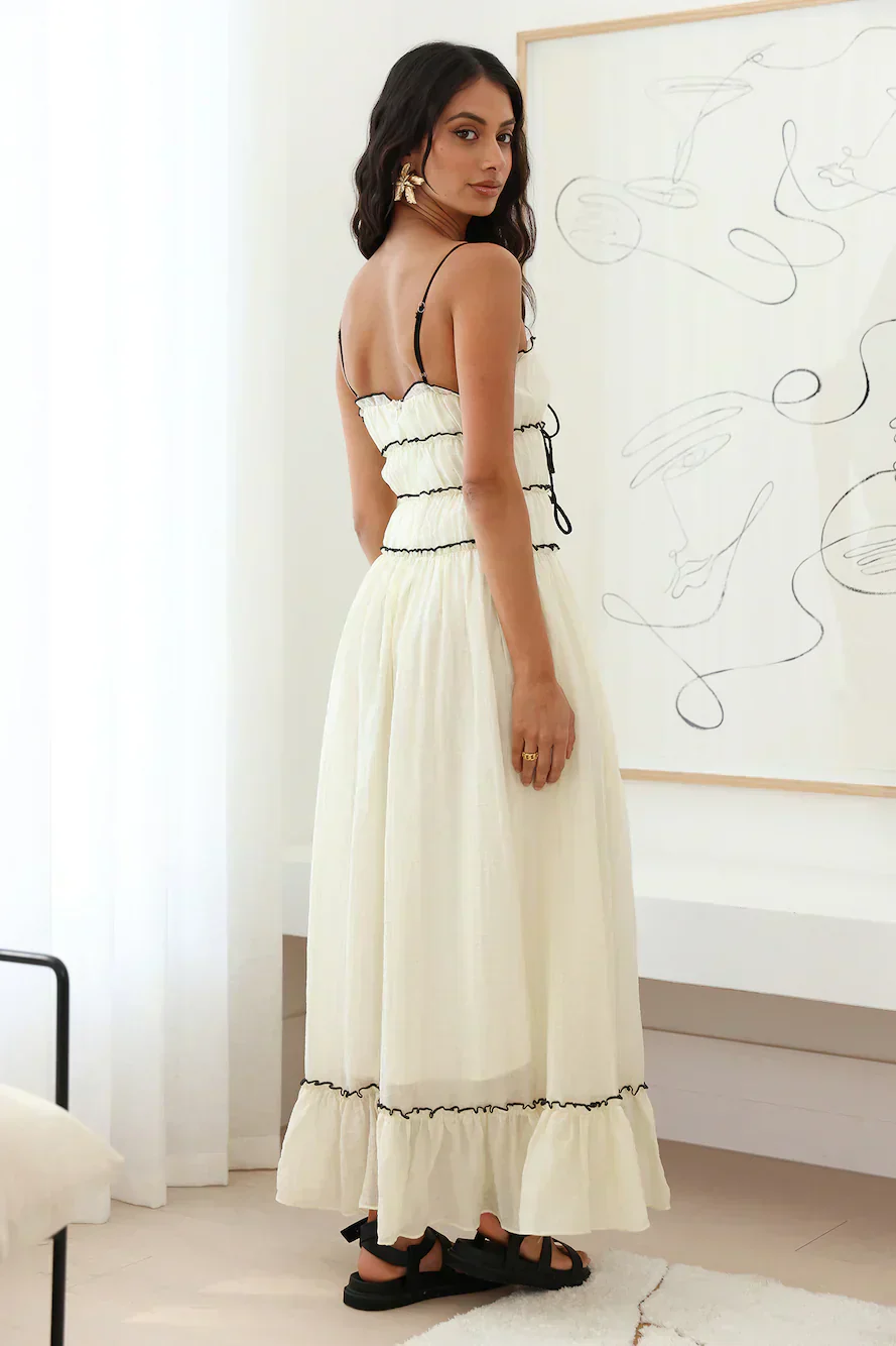Understand It Maxi Dress Cream