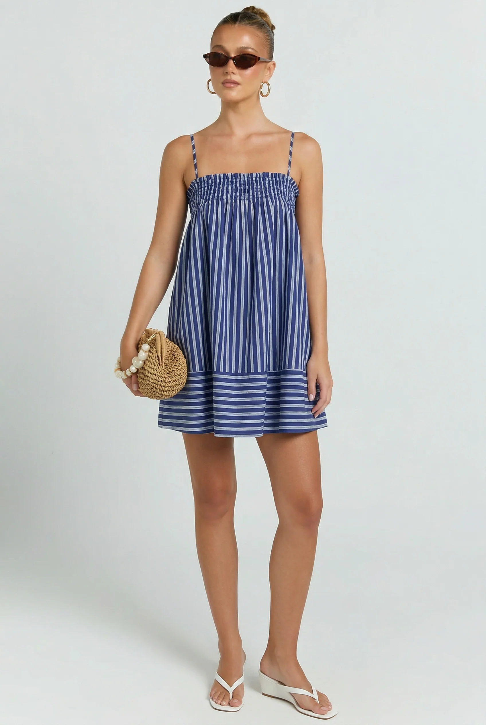 The Dock at Noon Pocketed Mini Dress