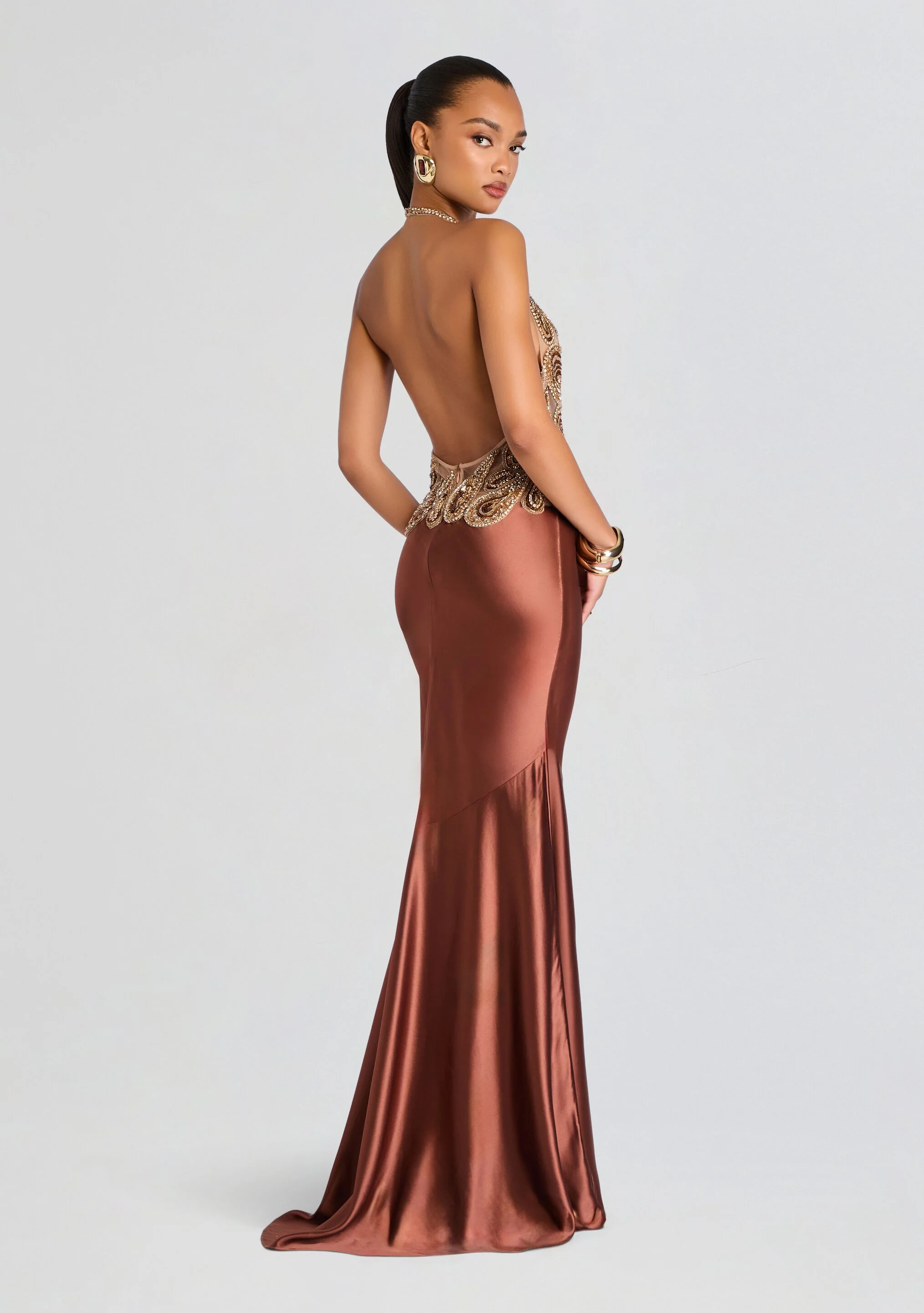 Evolet Embroidered Dress