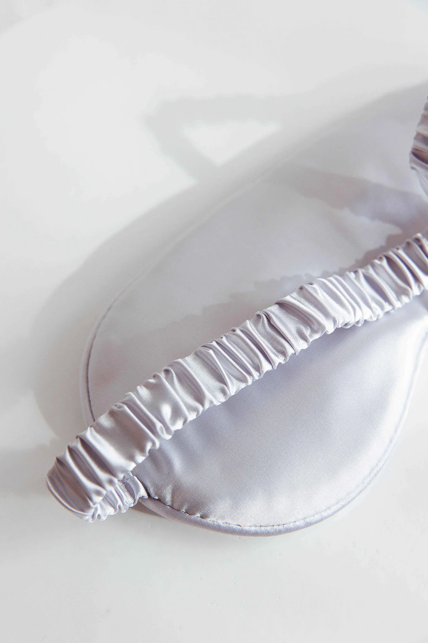 Sweet Dreams Satin Eye Mask Silver