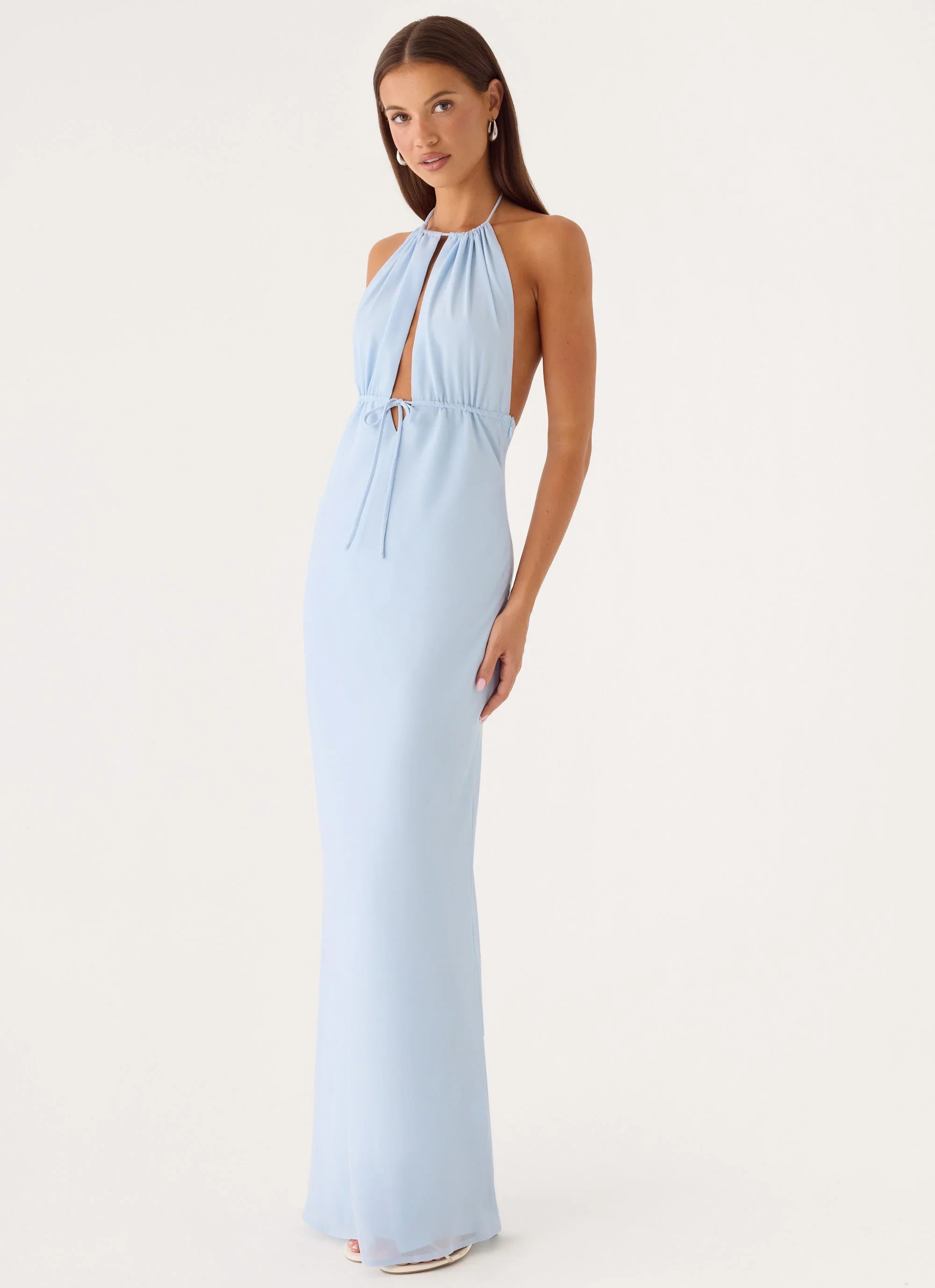 Mariana Maxi Dress - Soft Blue